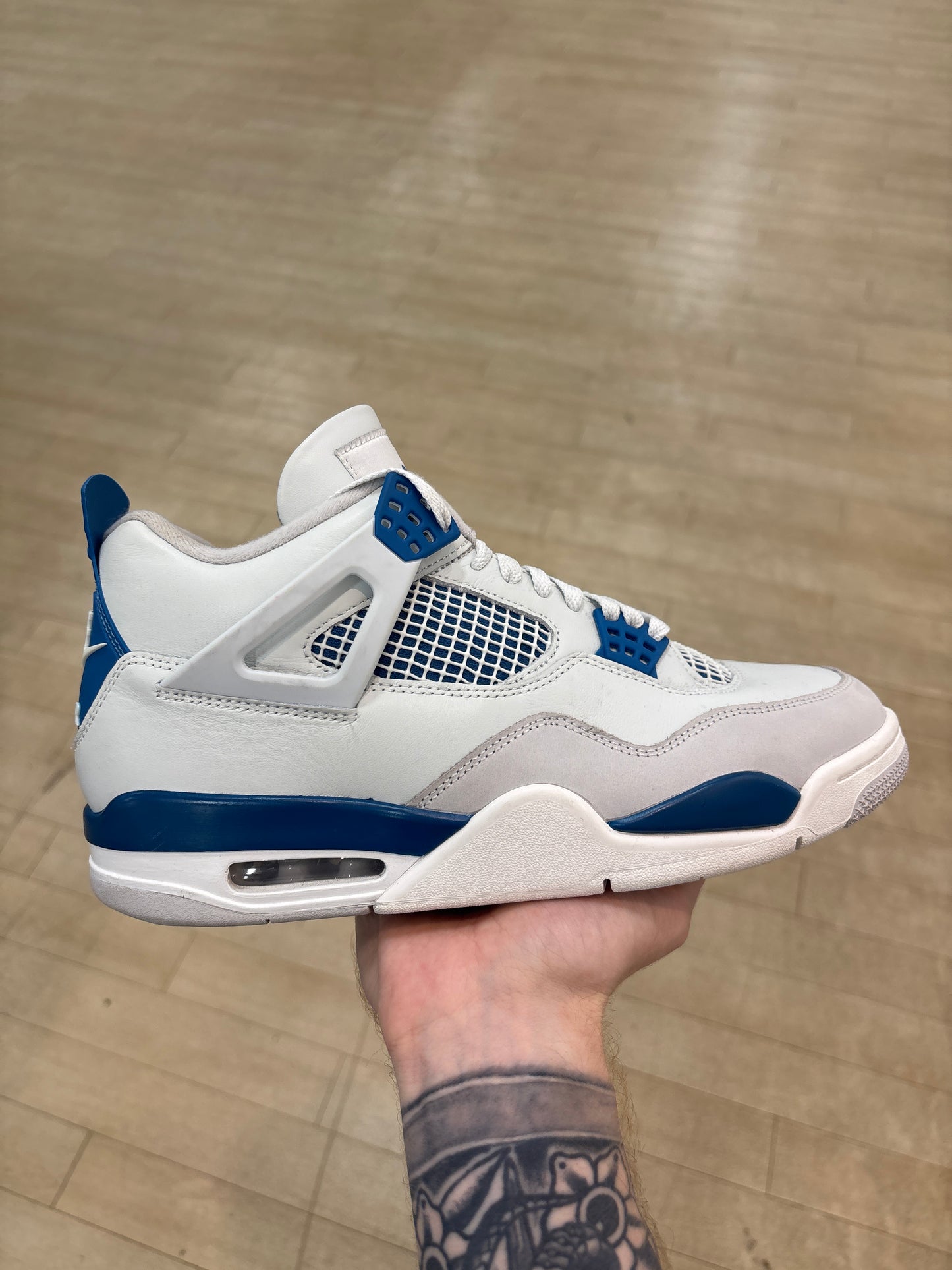Jordan 4 Military Blue (Used)