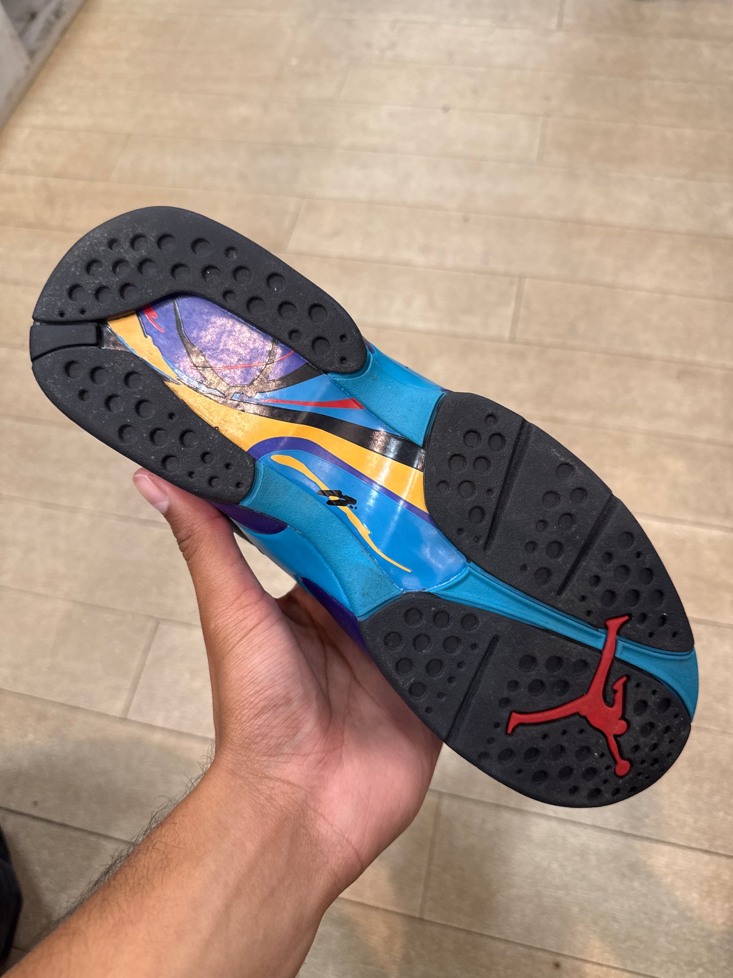 Jordan 8 Aqua (Used)