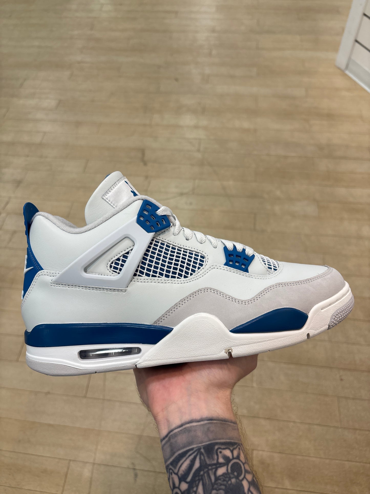 Jordan 4 Military Blue (Used)