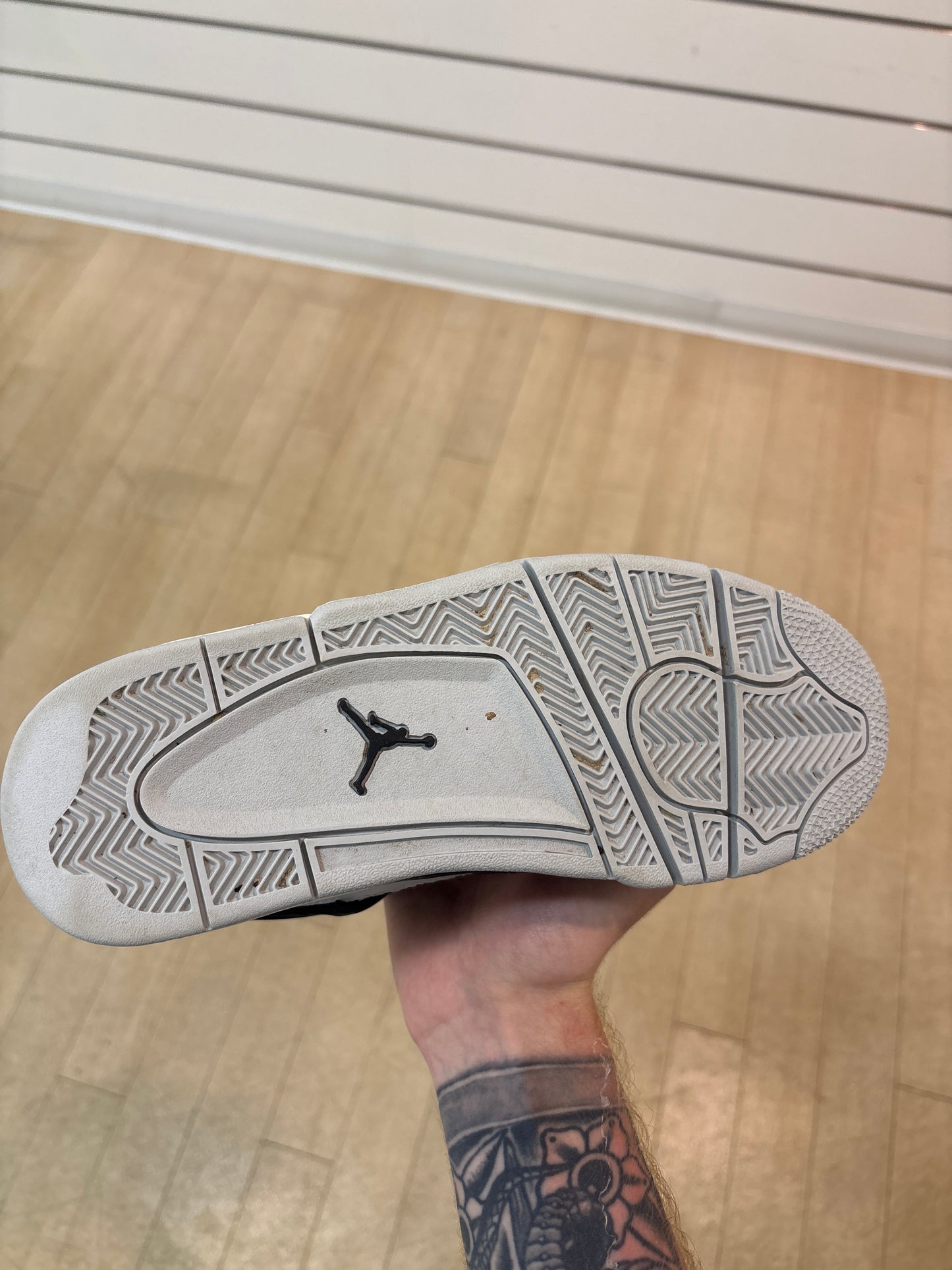 Jordan 4 Platinum Gold GS (Used)