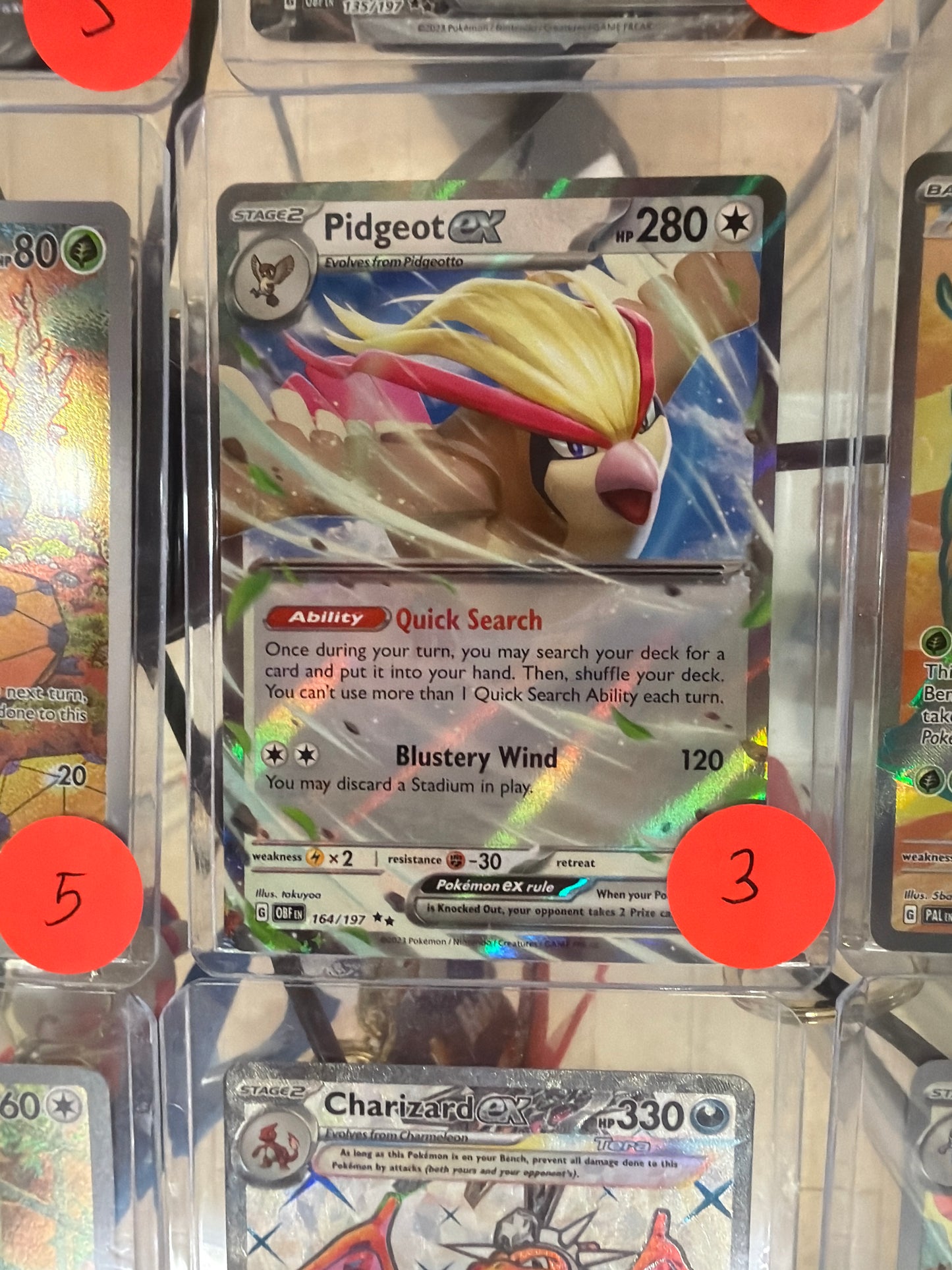 Pokemon Pidgeot Ex