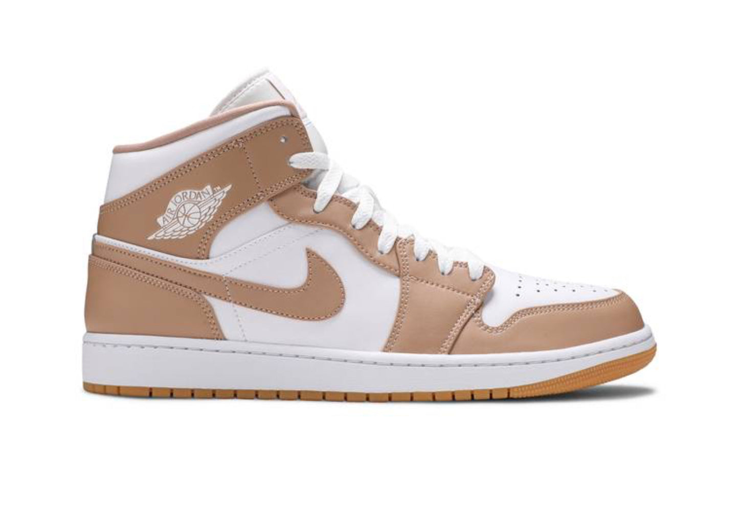 Jordan 1 Mid Tan Gum