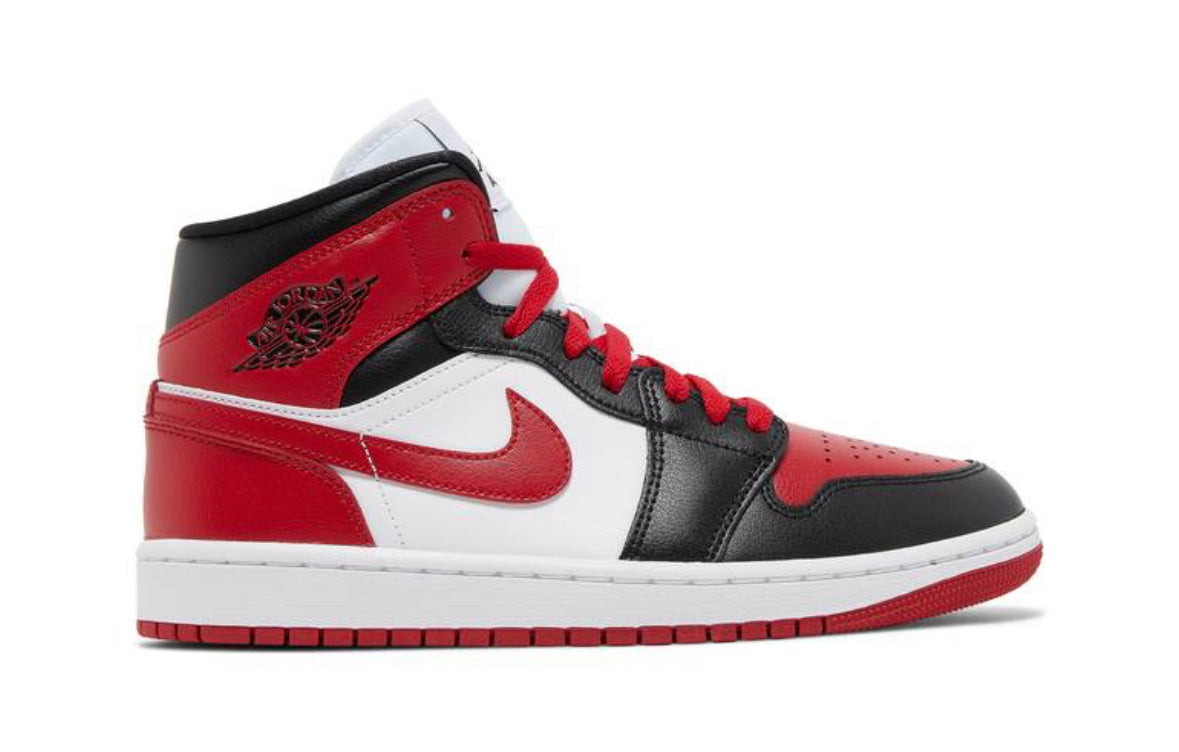 Jordan 1 Mid Alternate Bred Toe W