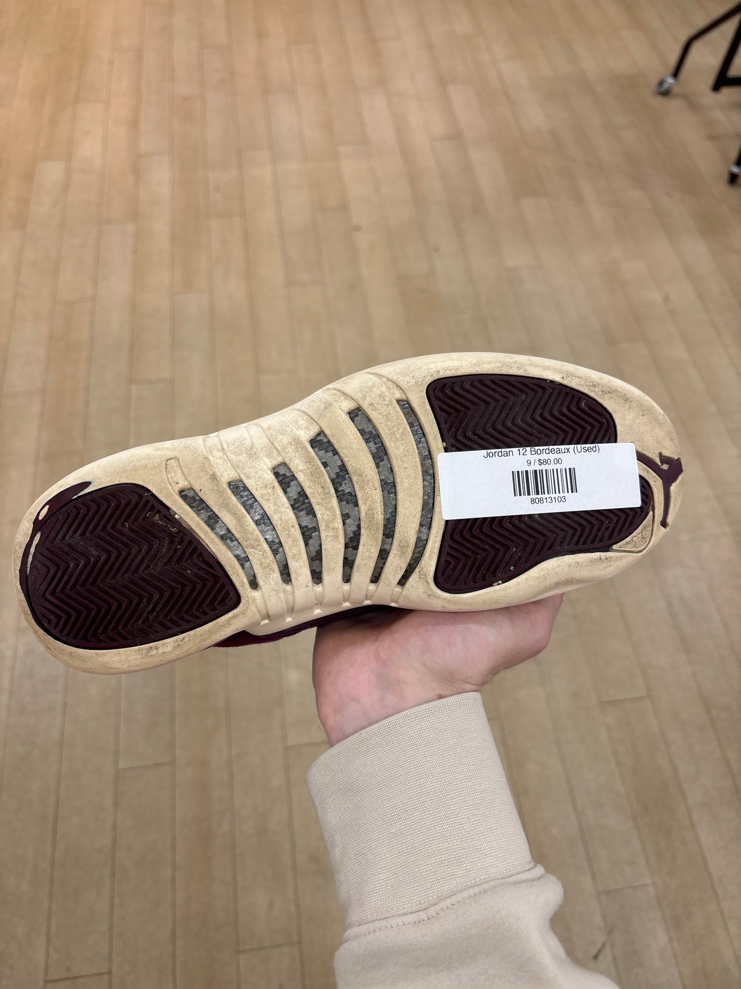 Jordan 12 Bordeaux (Used)