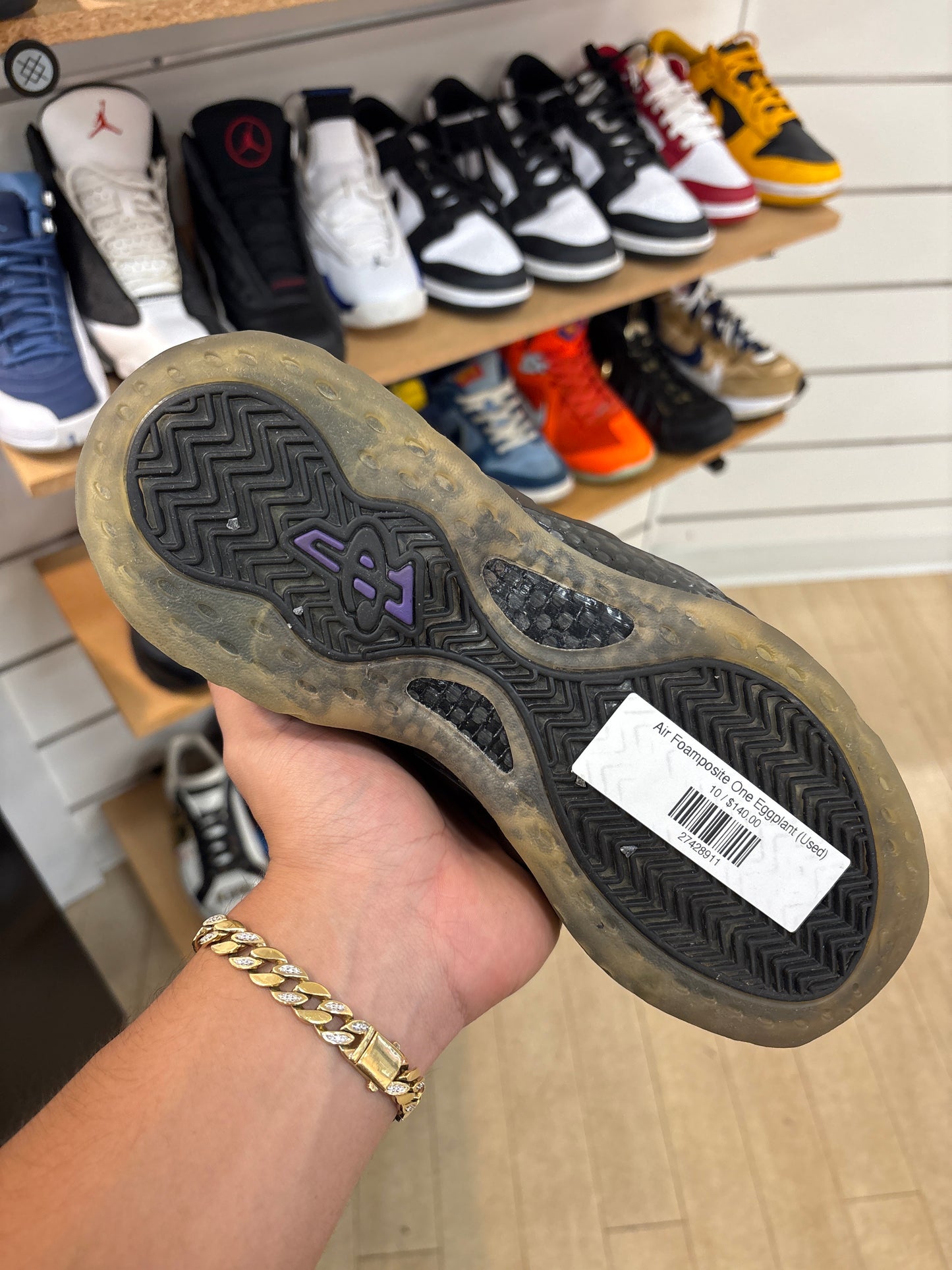Air Foamposite One Eggplant (Used)