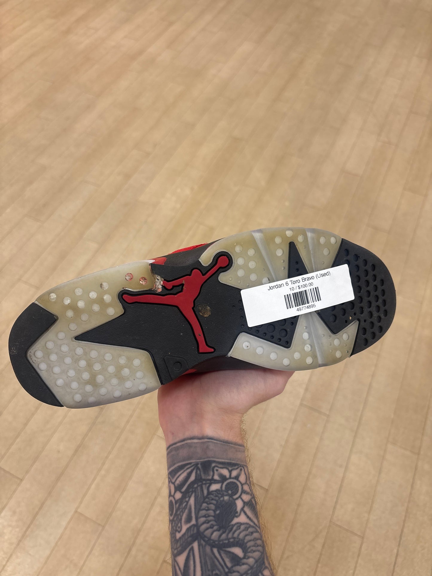 Jordan 6 Toro Bravo (Used)