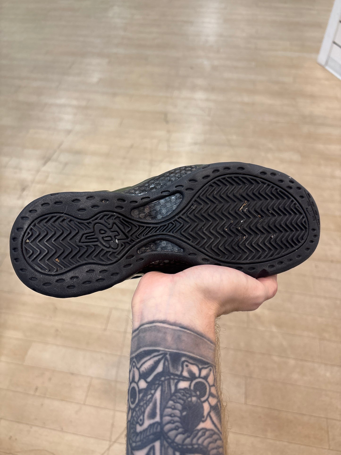 Air Foamposite One Legion Green (Used) No Box