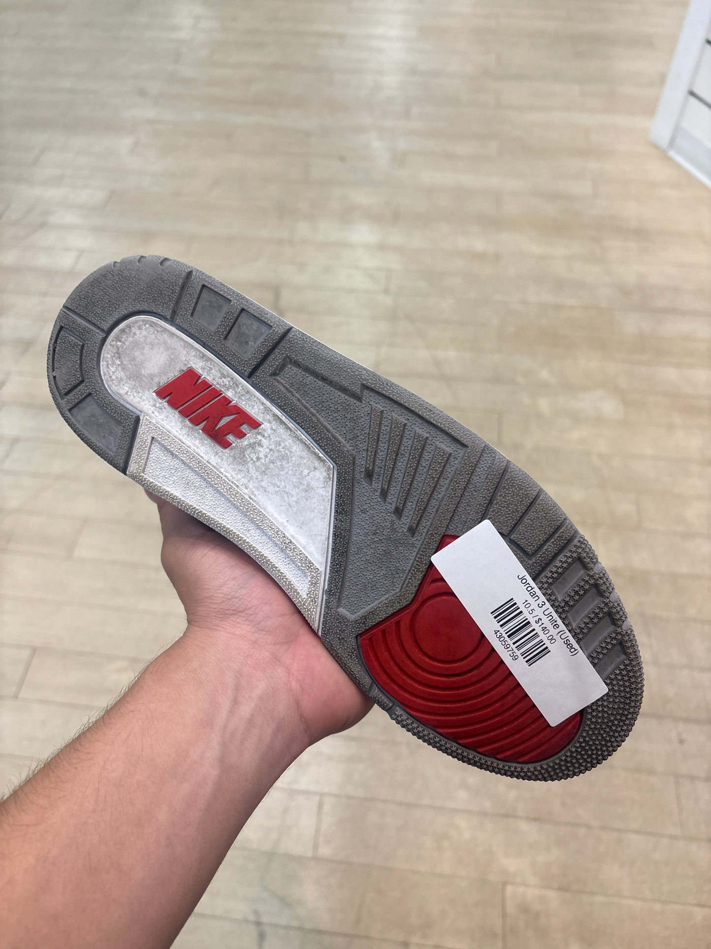 Jordan 3 Unite (Used)