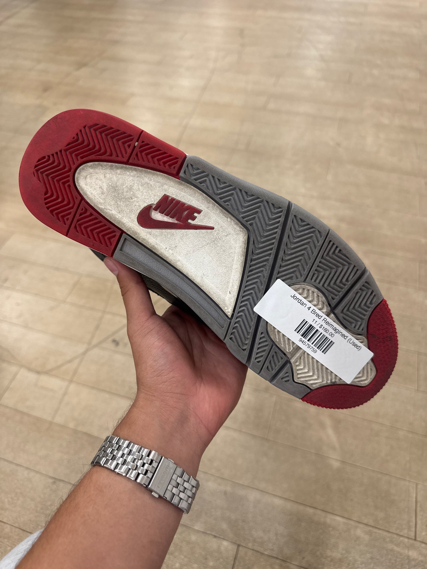 Jordan 4 Bred Reimagined (Used)