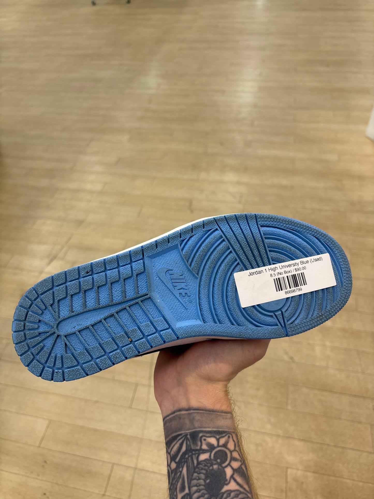 Jordan 1 High University Blue (Used)