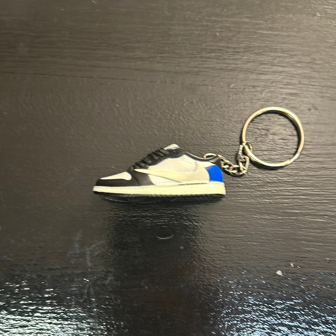 Jordan 1 Low Travis Scott Fragment Black Laces Keychain – Shoevenue