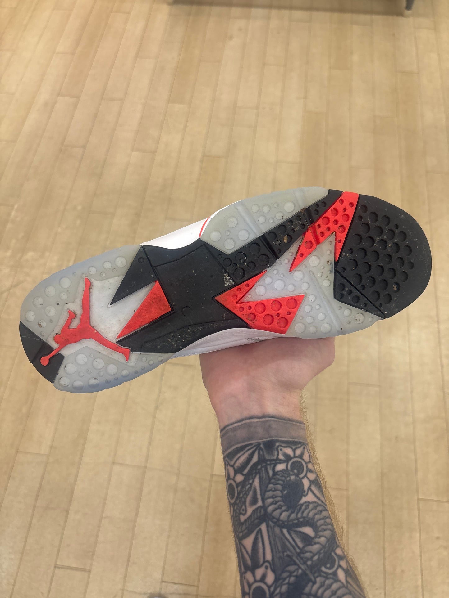 Jordan 7 White Infrared (Used)