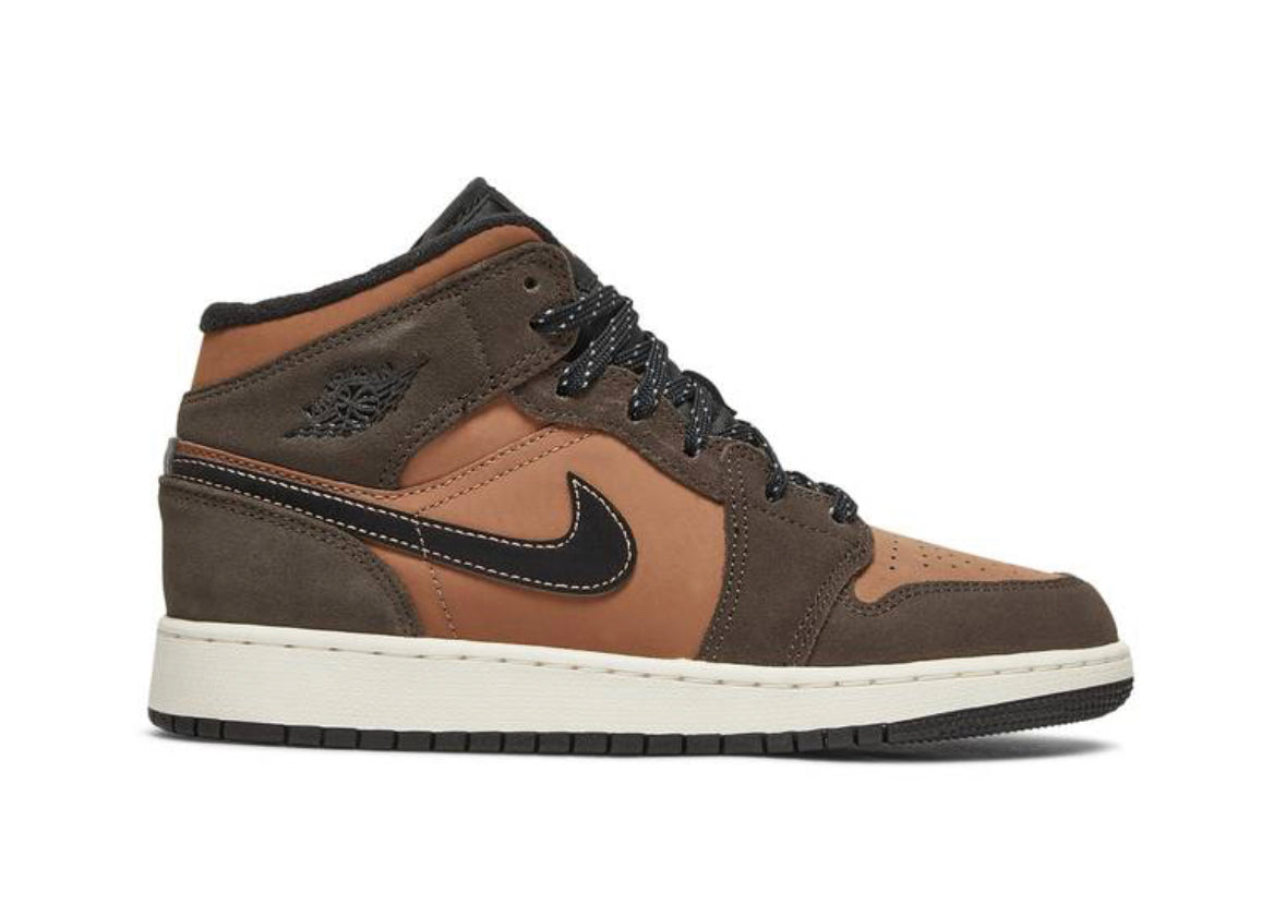 Jordan 1 Mid Earth Tone GS