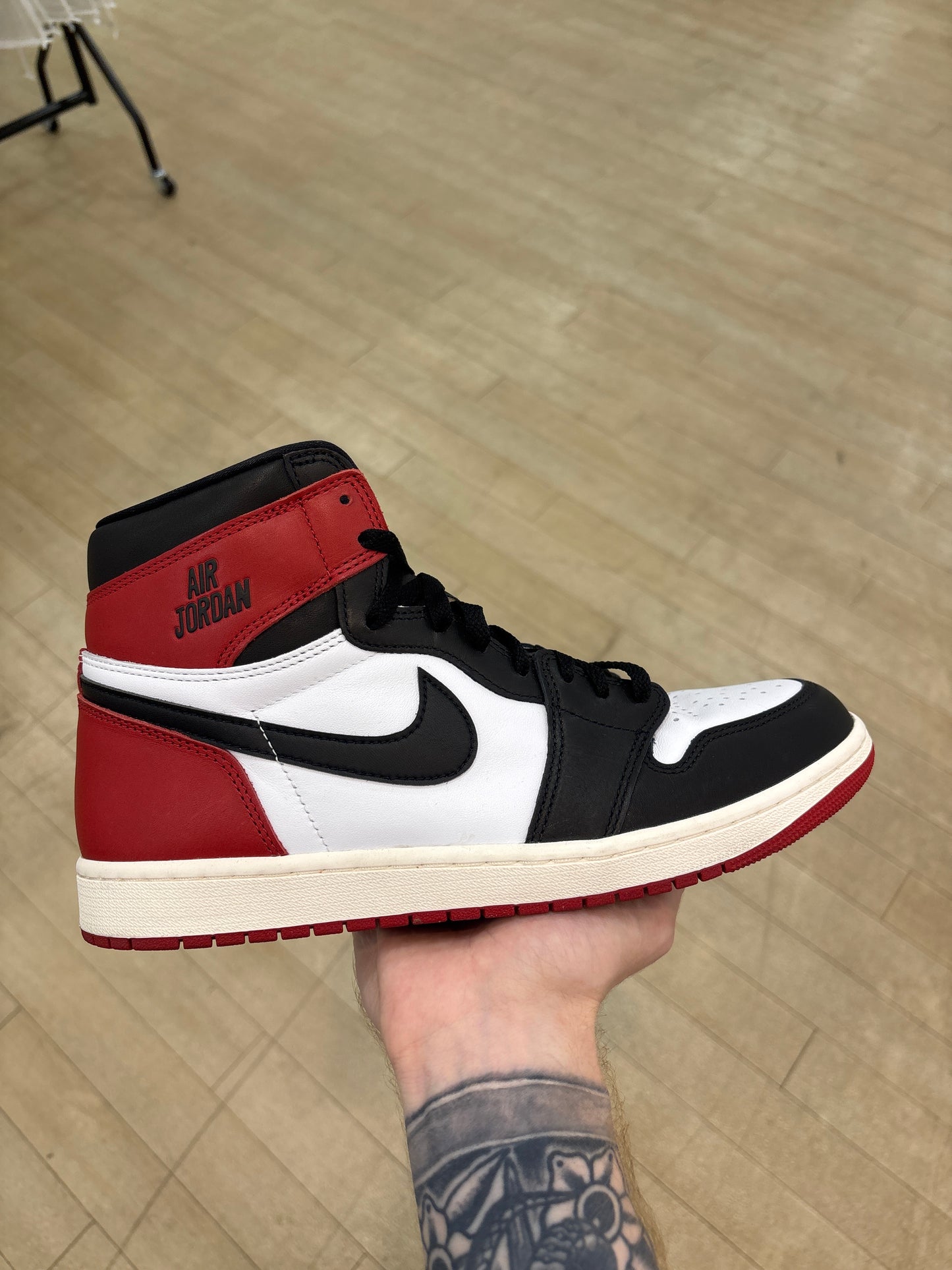 Jordan 1 High Black Toe Reimagined (Used)