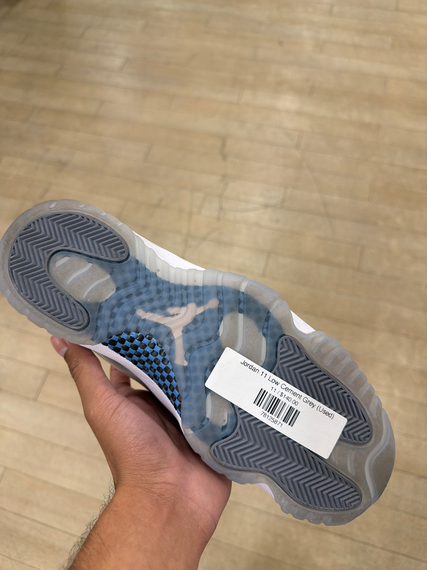 Jordan 11 Low Cement Grey (Used)