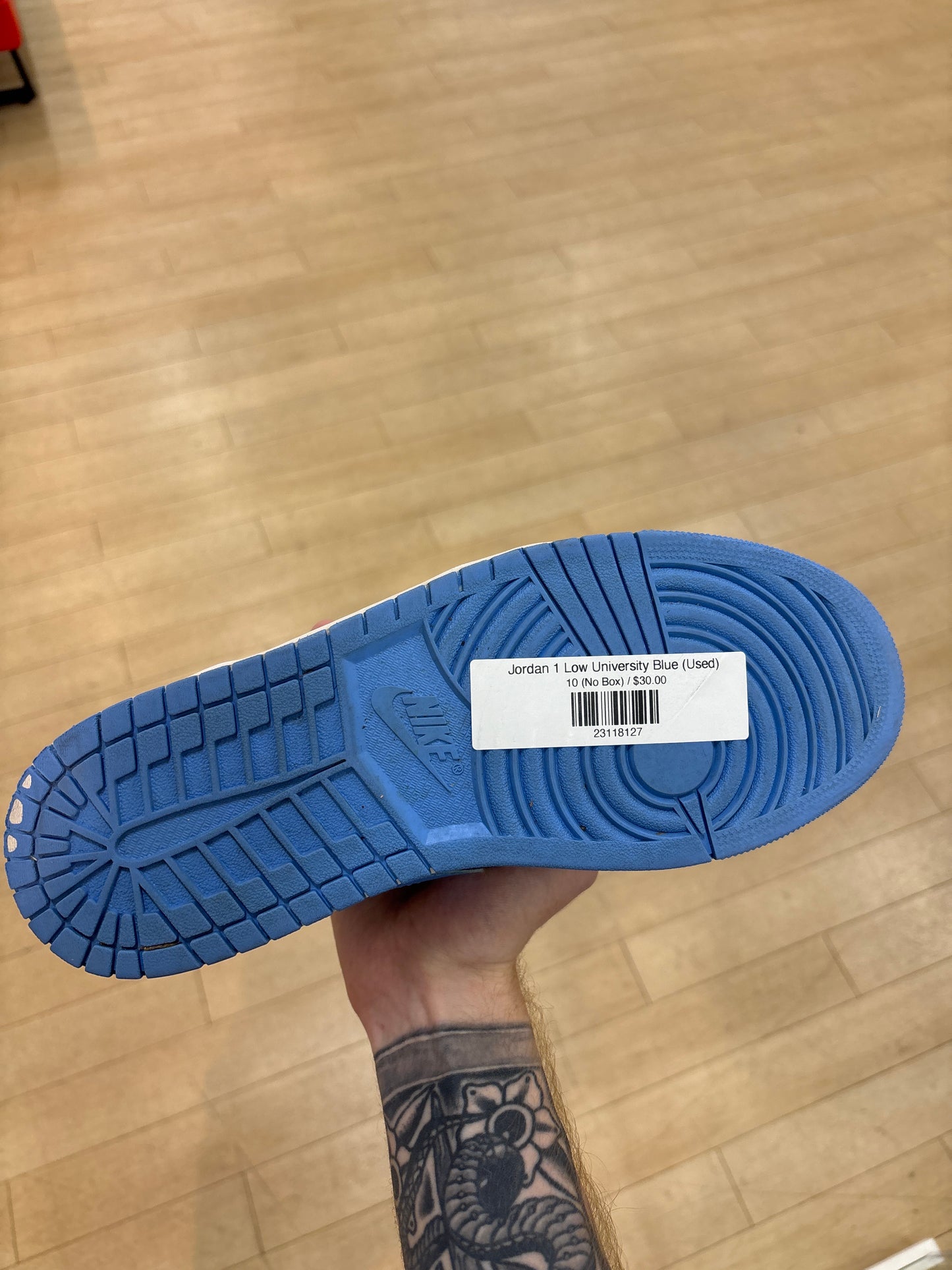 Jordan 1 Low University Blue (Used)