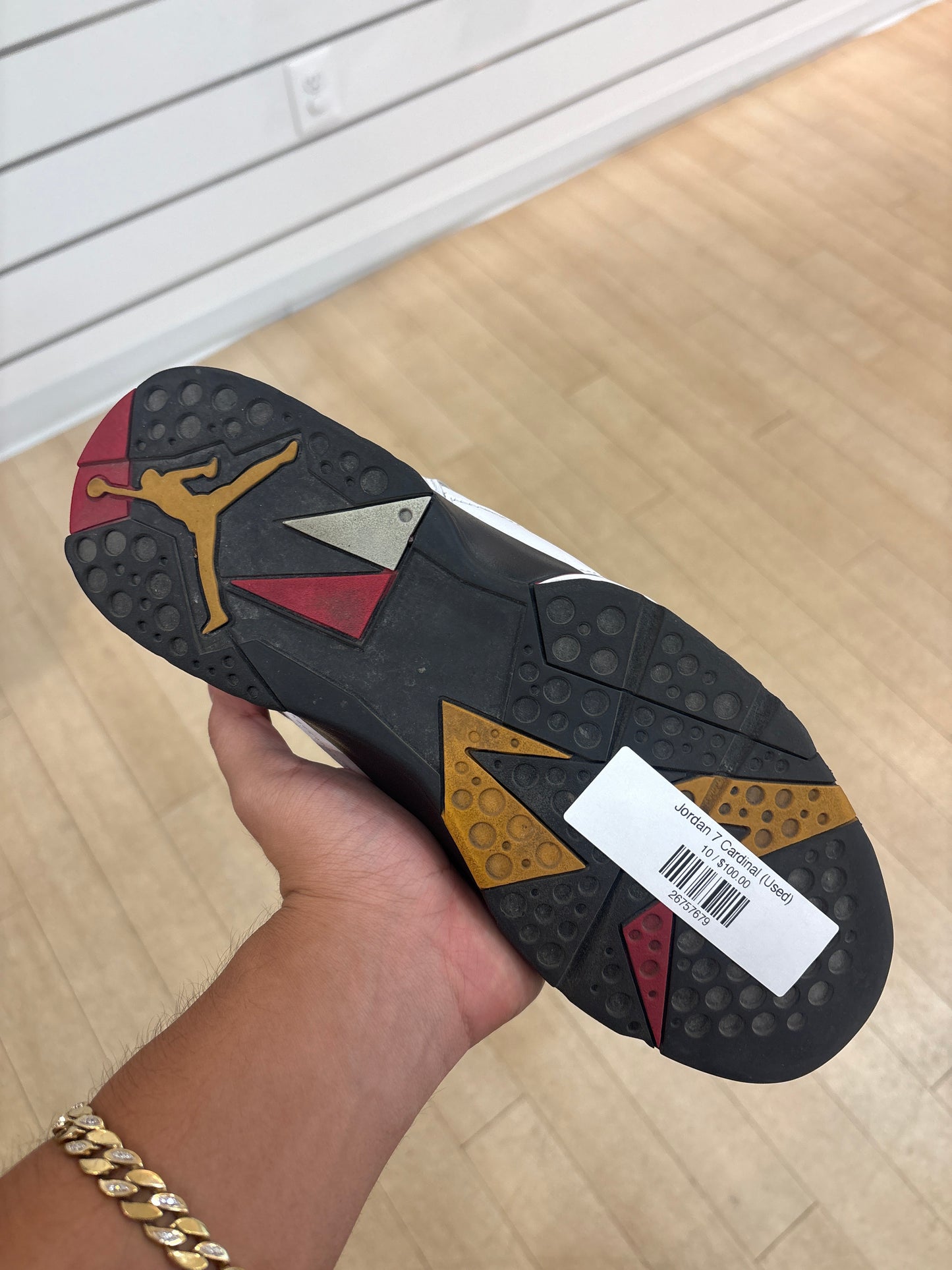 Jordan 7 Cardinal (Used)