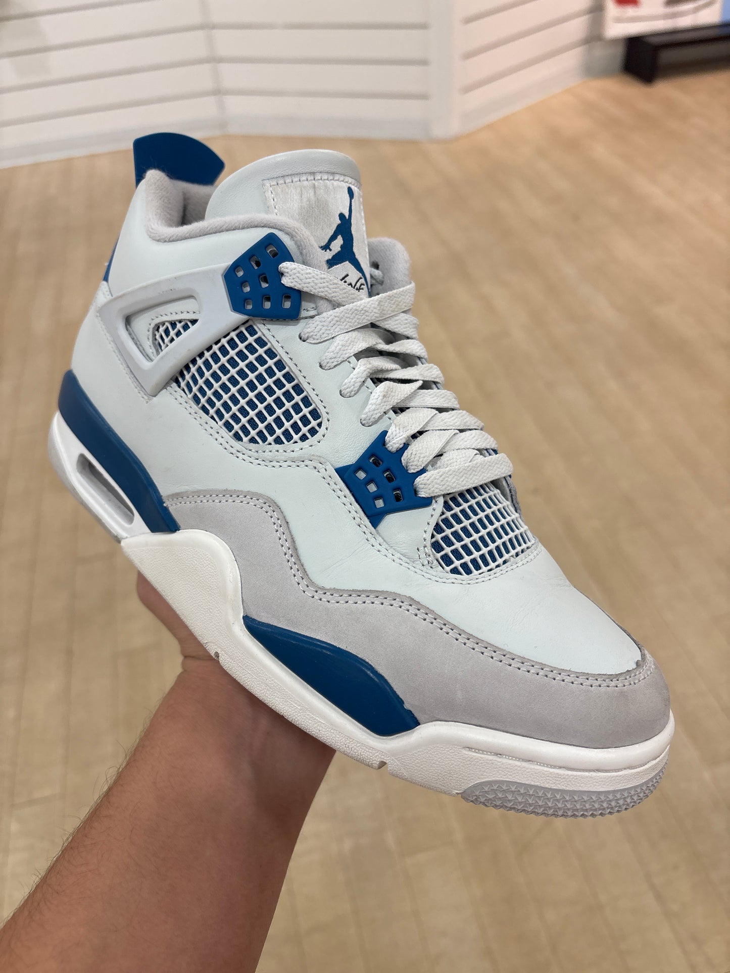 Jordan 4 Military Blue (Used)