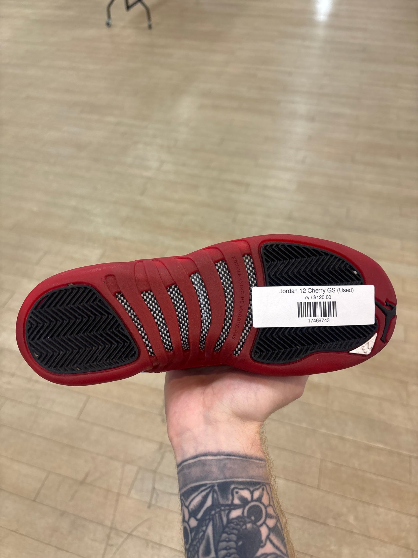 Jordan 12 Cherry GS (Used)