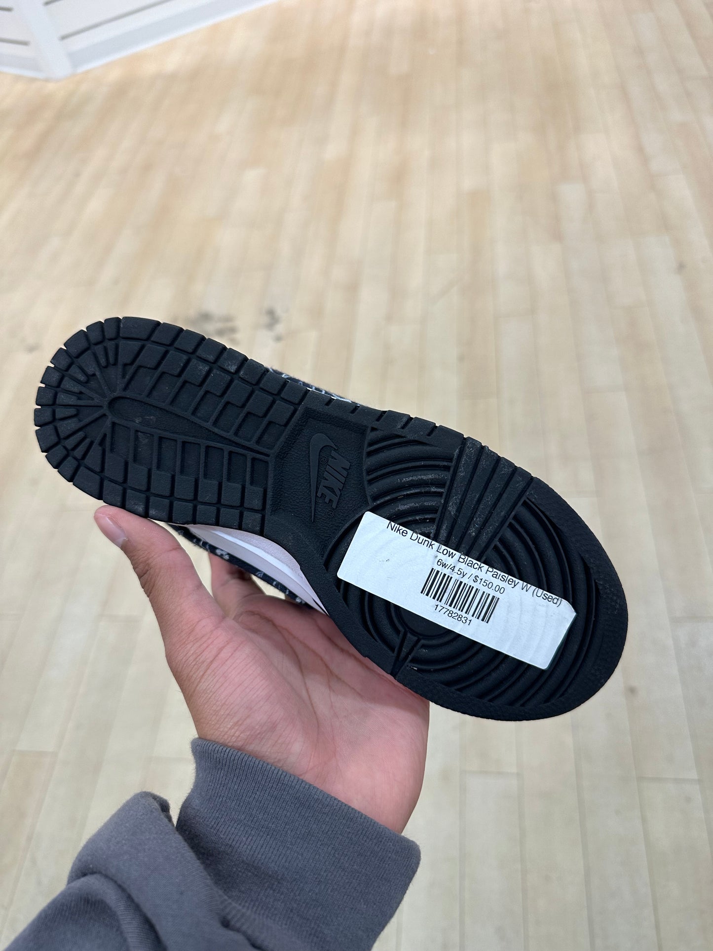 Nike Dunk Low Black Paisley W (Used)