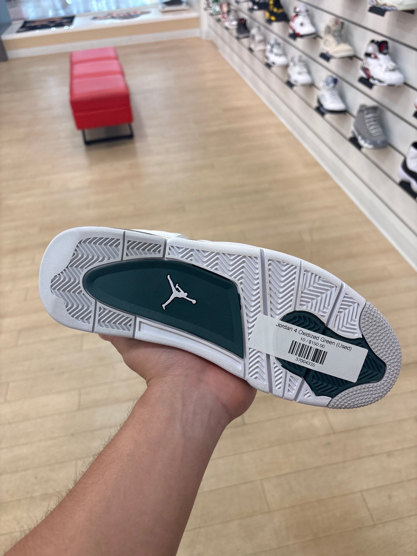 Jordan 4 Oxidized Green (Used)