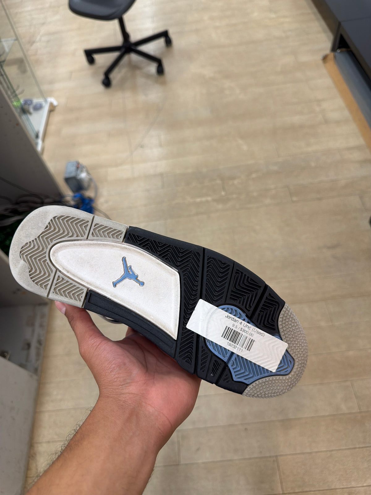 Jordan 4 Unc (Used)
