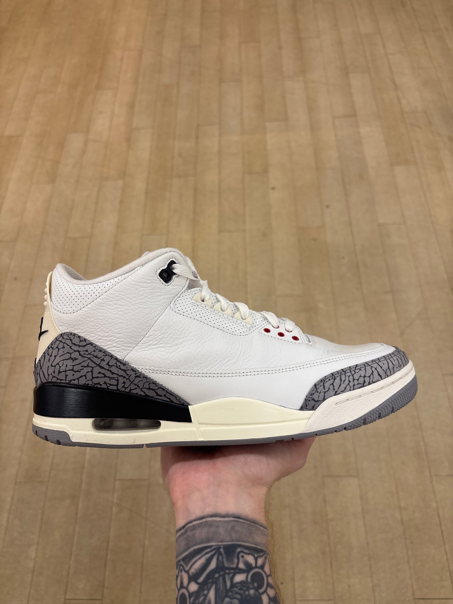 Jordan 3 White Cement Reimagined (Used)
