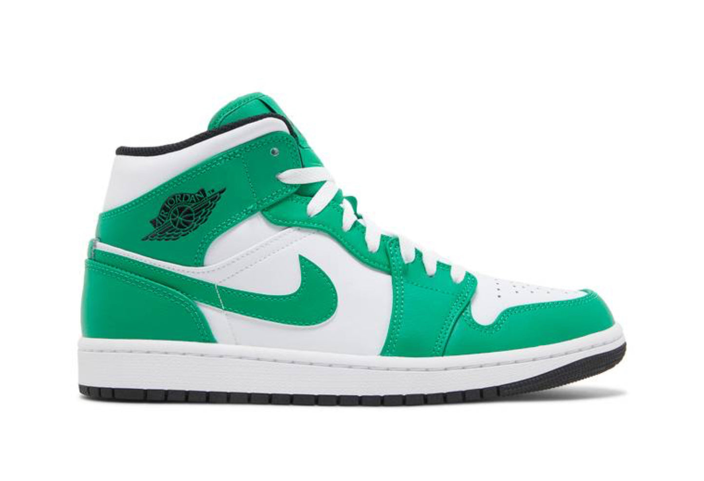 Jordan 1 Mid Lucky Green