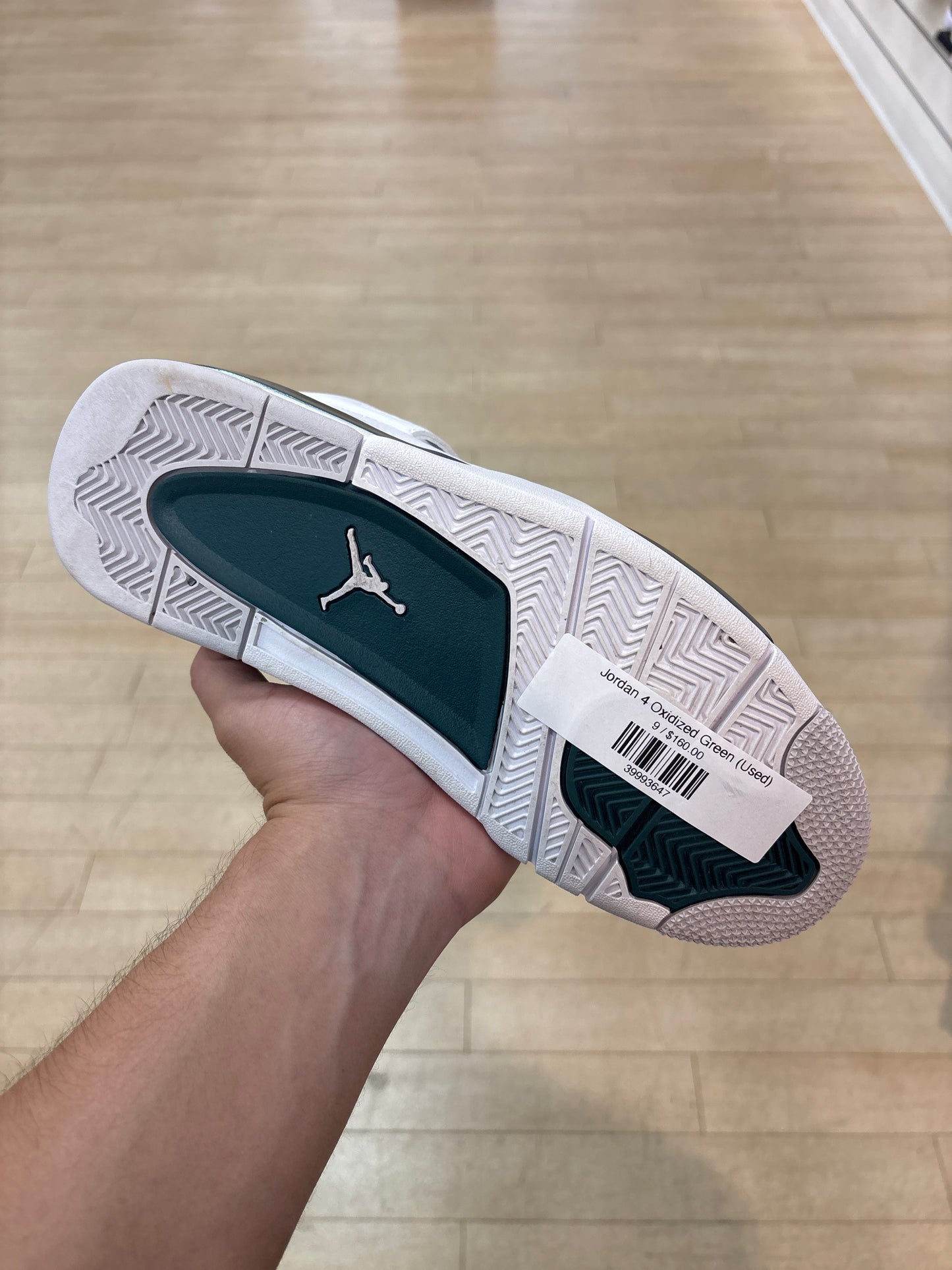 Jordan 4 Oxidized Green (Used)