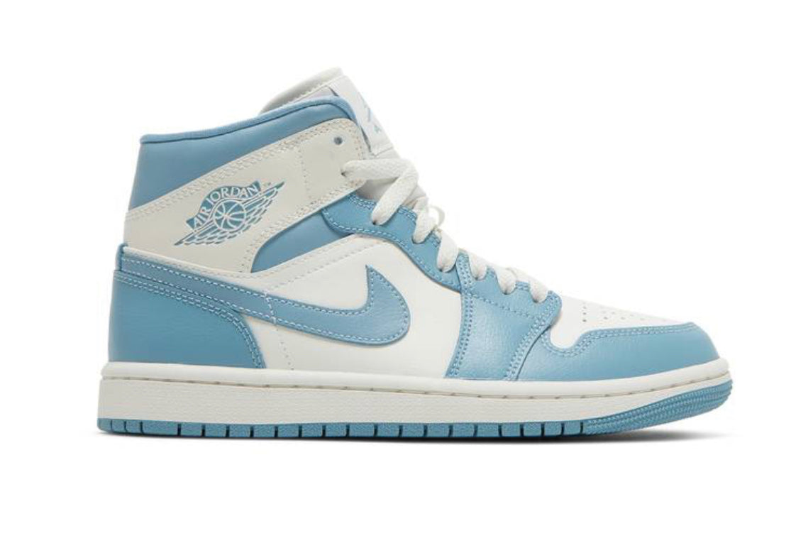 Jordan 1 Mid University Blue W