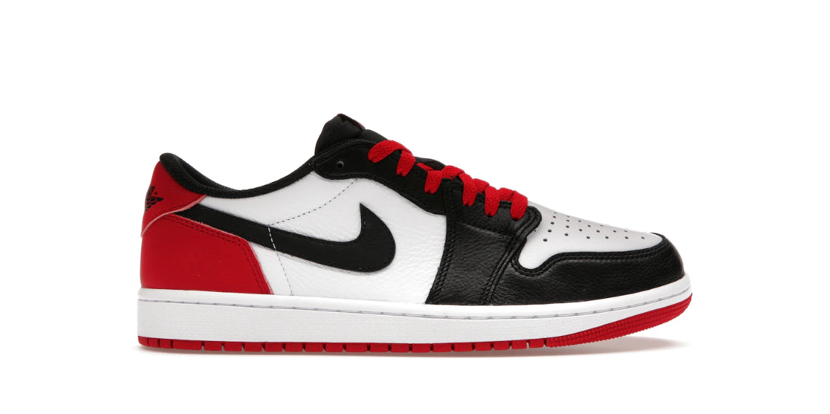 Jordan 1 Low Black Toe