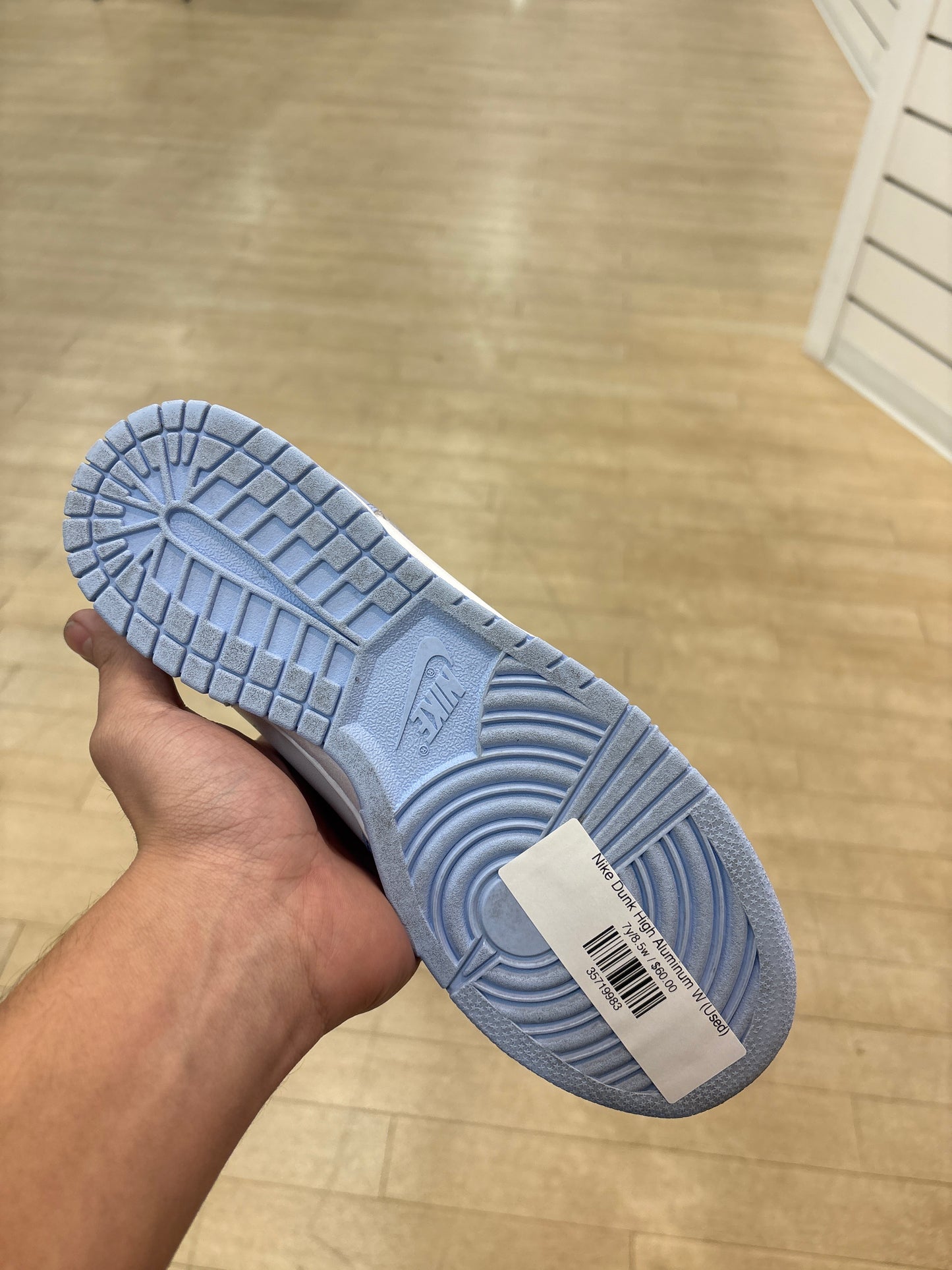 Nike Dunk High Aluminum W (Used)