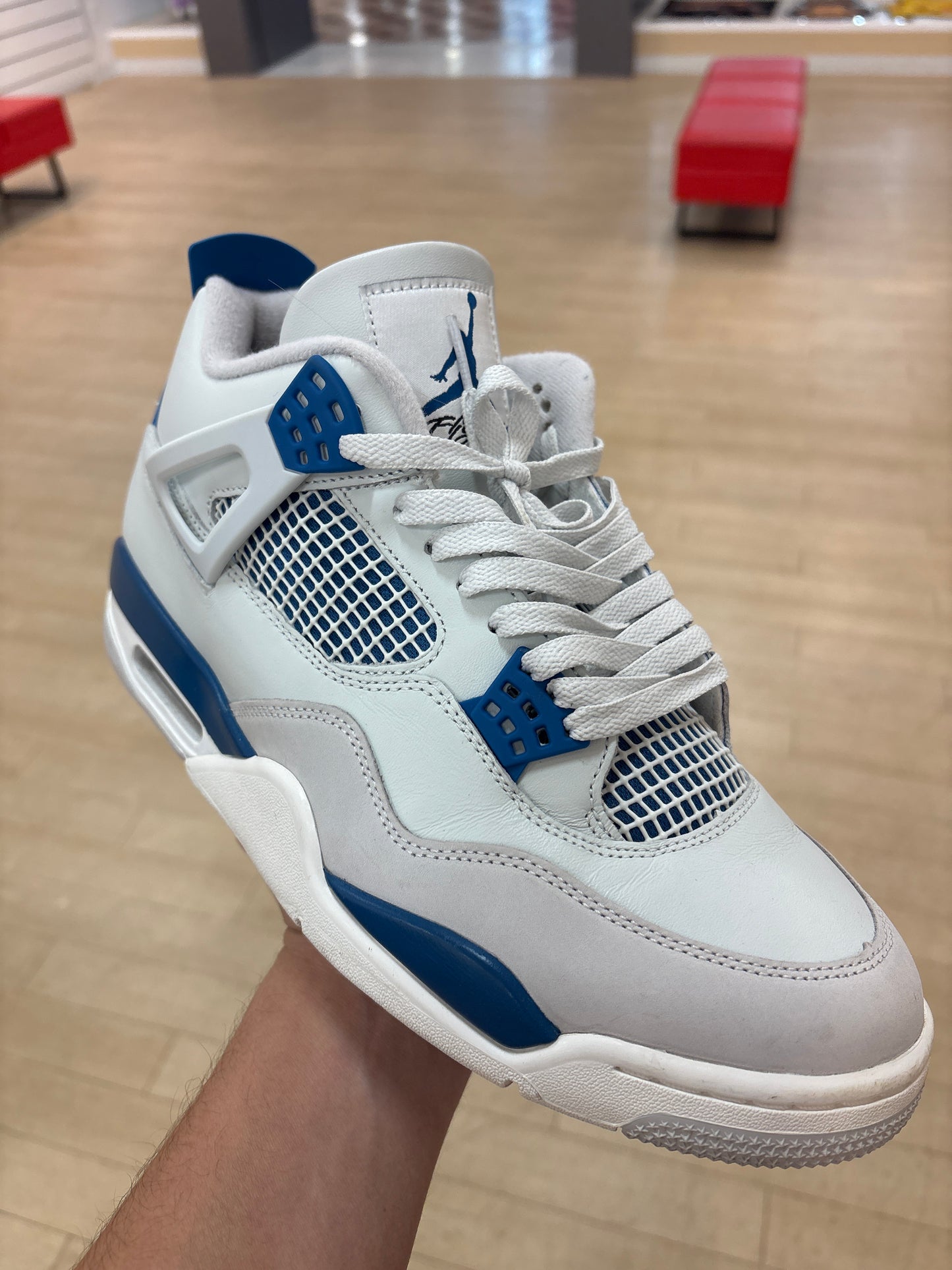 Jordan 4 Military Blue (Used)