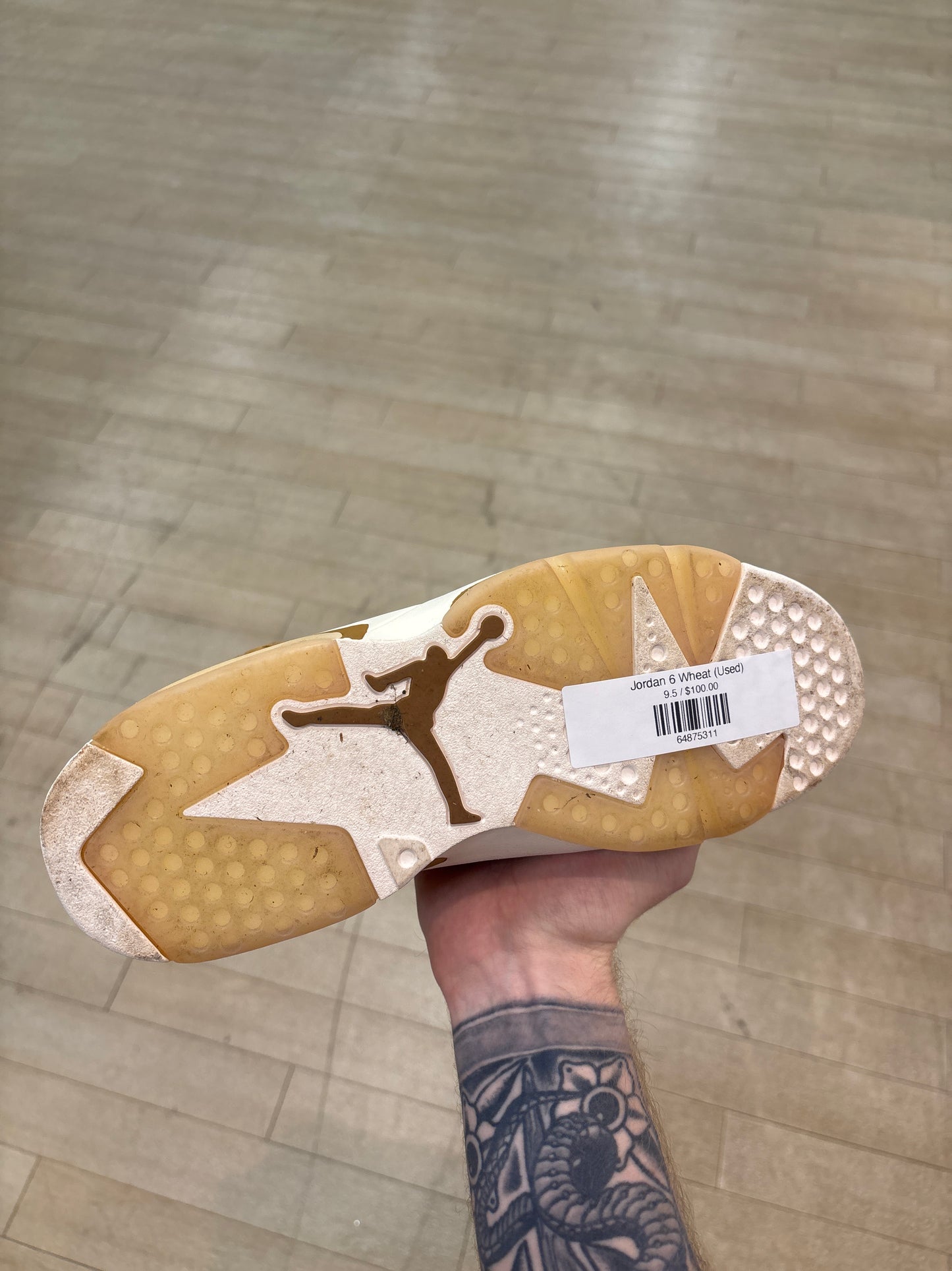 Jordan 6 Wheat (Used)