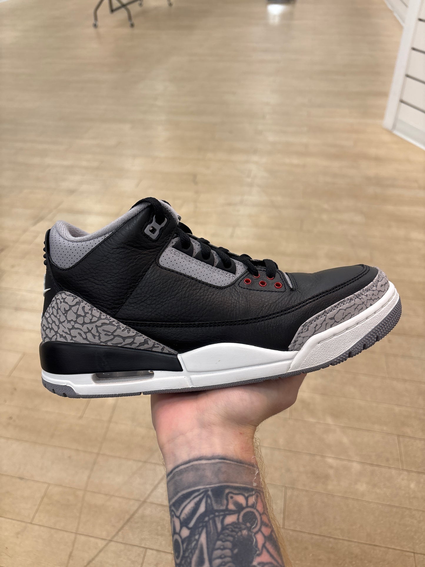 Jordan 3 Black Cement (Used)