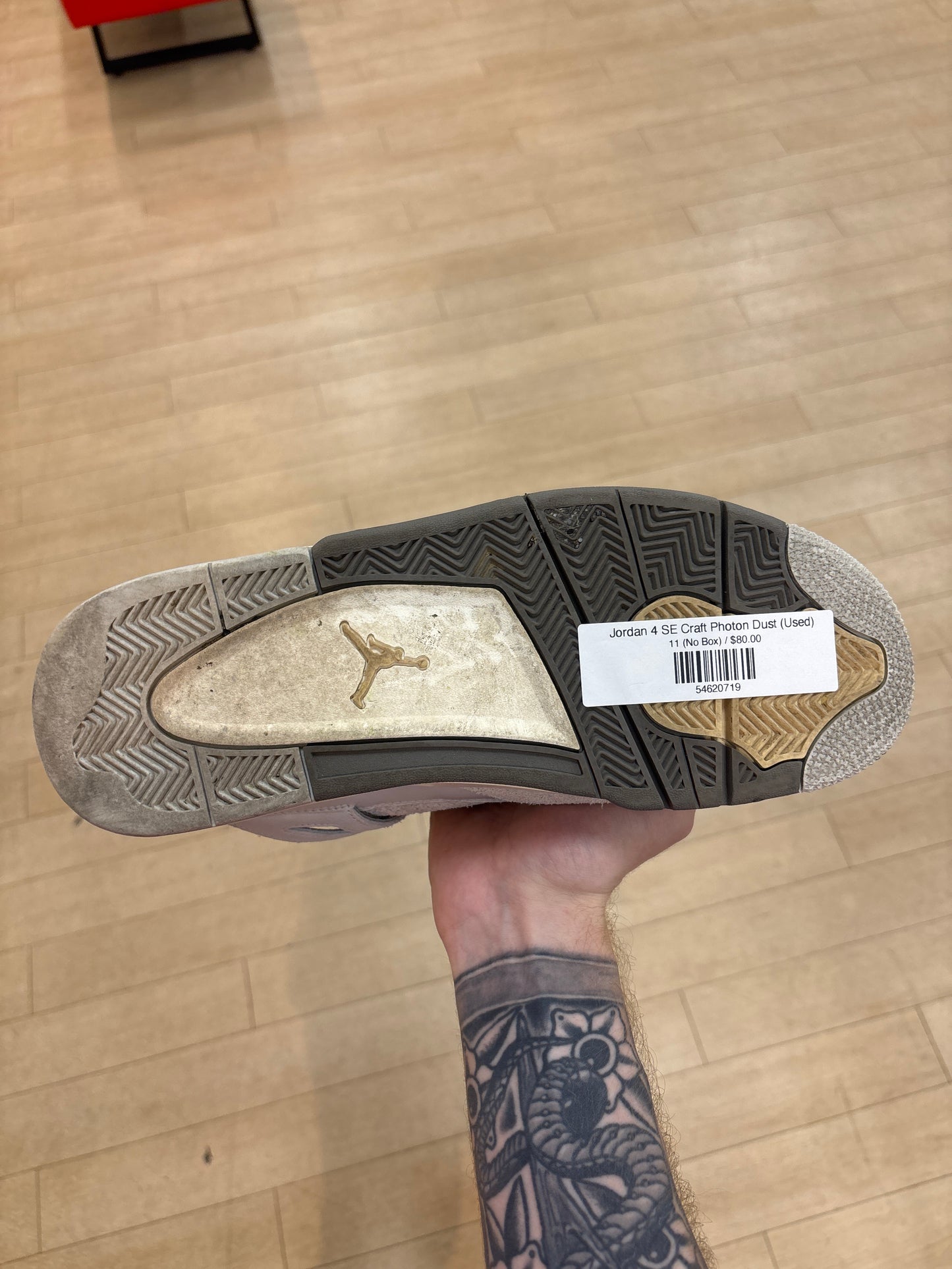 Jordan 4 SE Craft Photon Dust (Used)