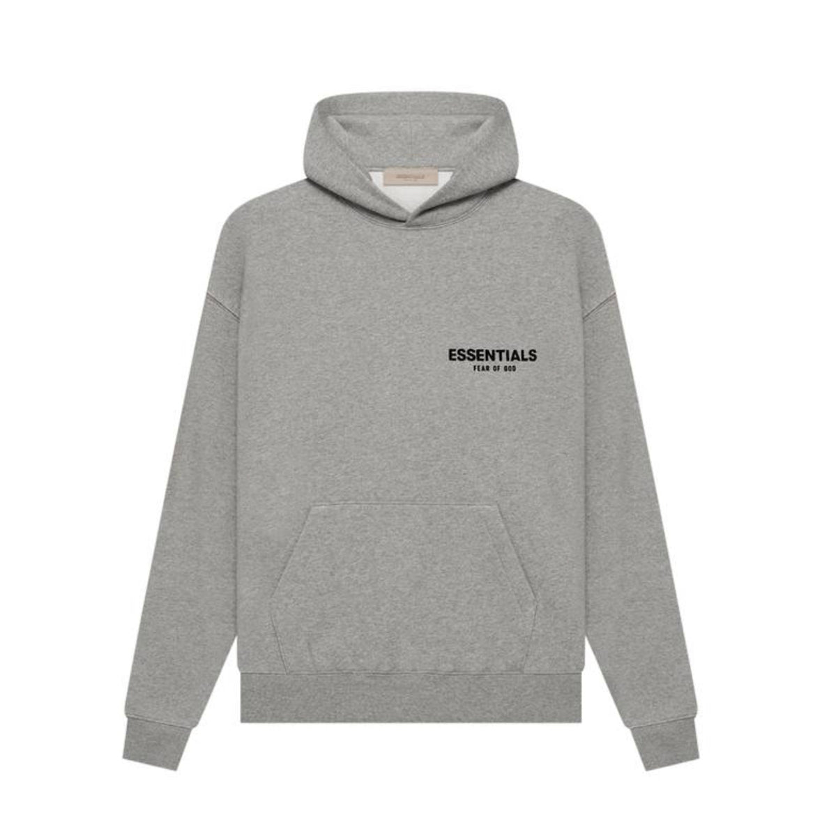 Essentials Dark Oatmeal Hoodie