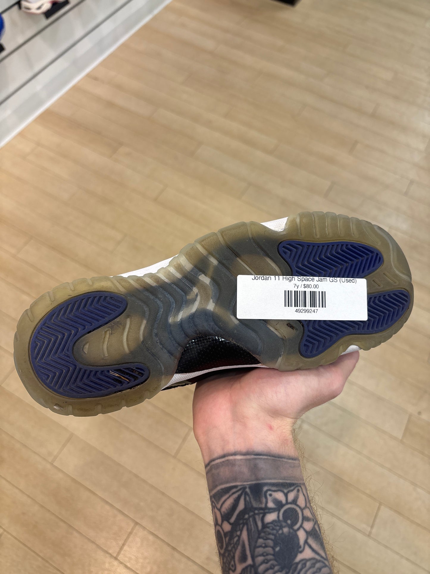Jordan 11 High Space Jam GS (Used)