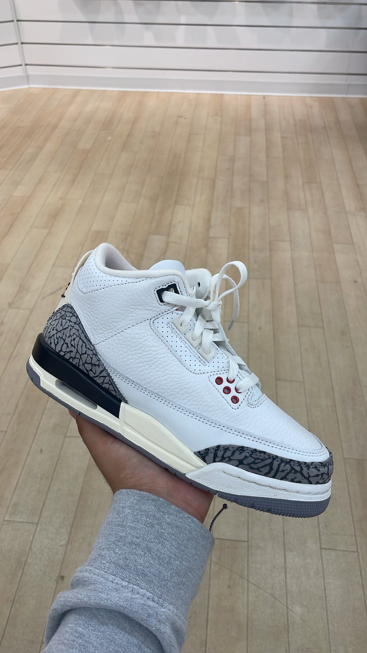 Jordan 3 Reimagined White Cement GS (Used)