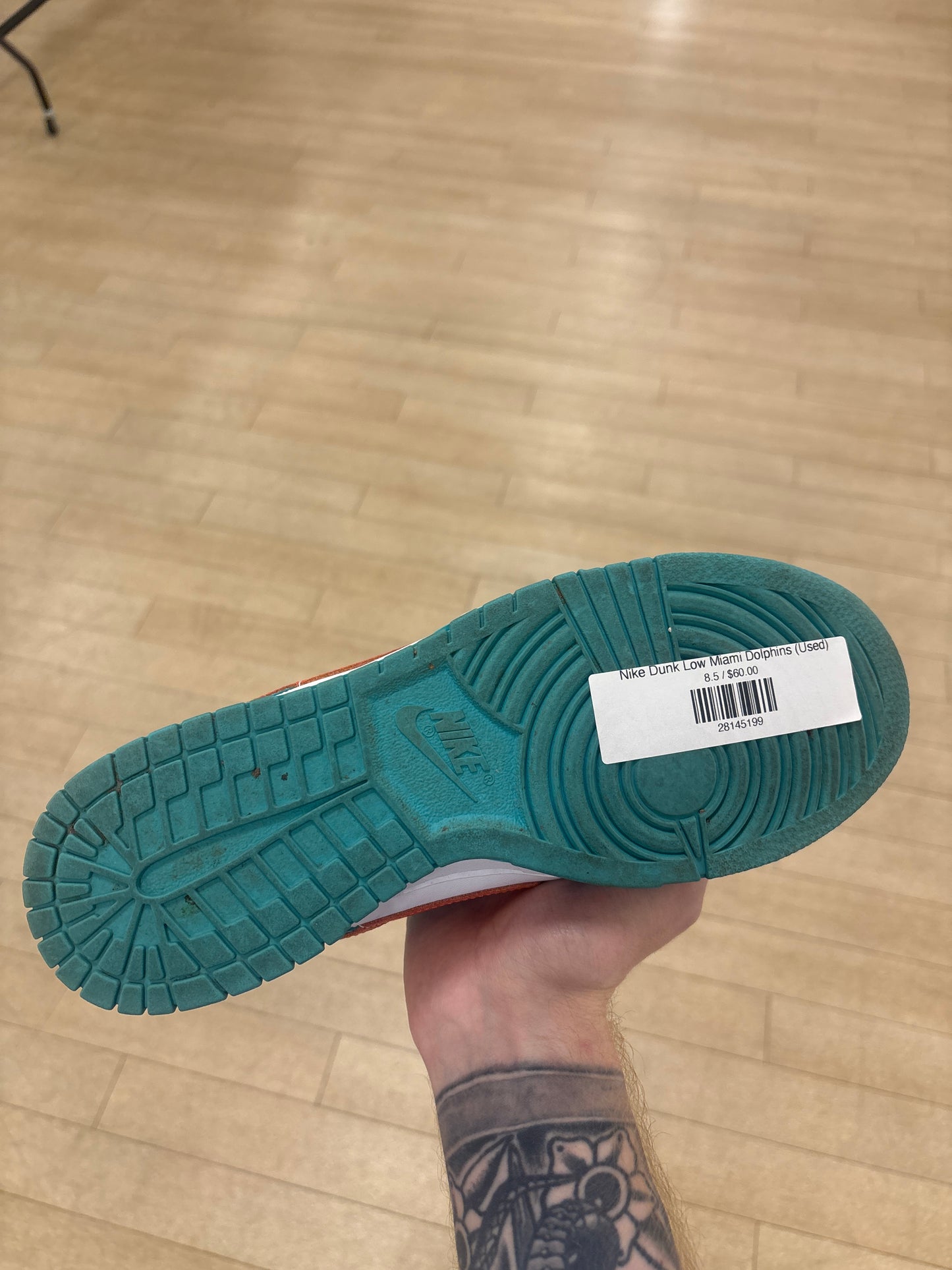Nike Dunk Low Miami Dolphins (Used)