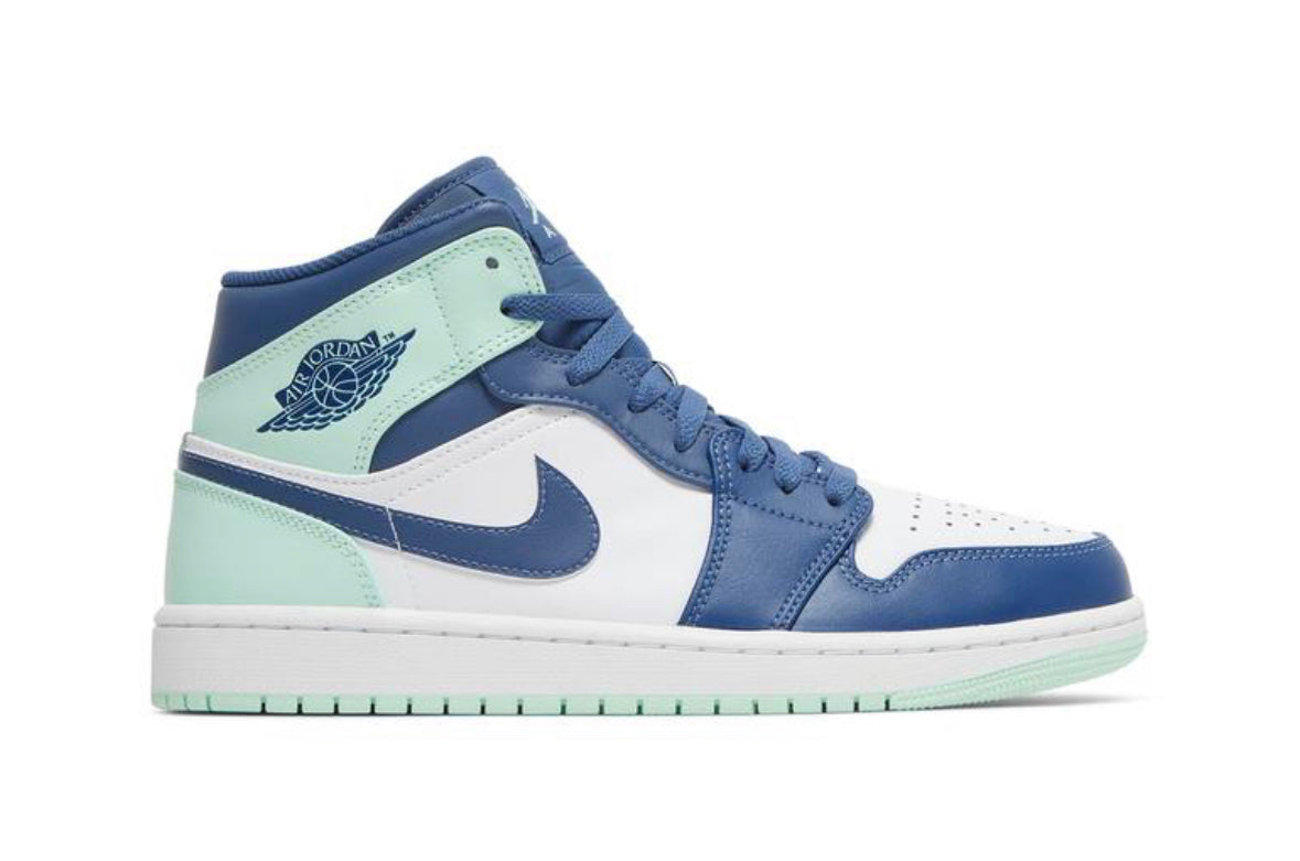 Jordan 1 Mid Blue Mint