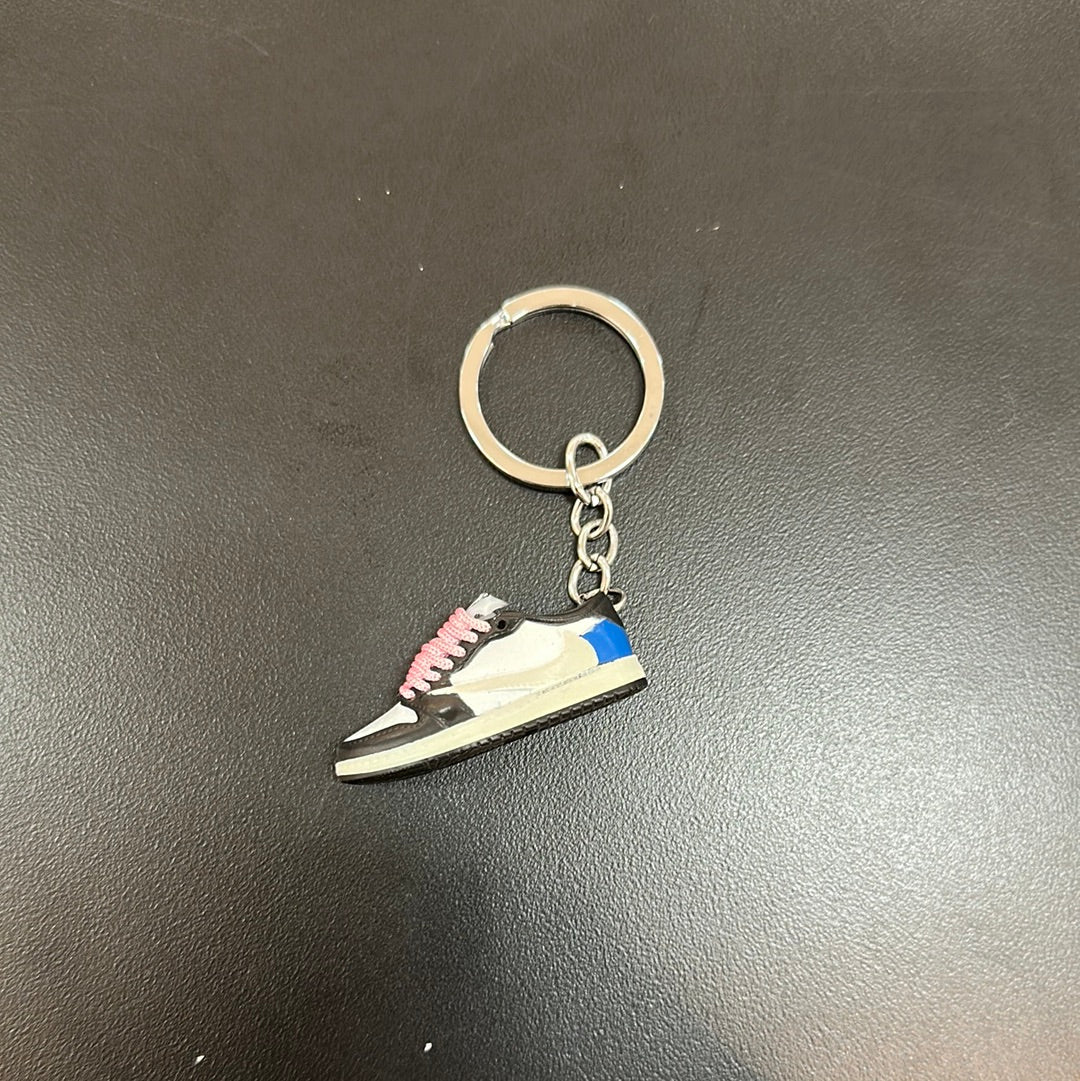 Travis Scott Fragment Low Pink Laces Keychain