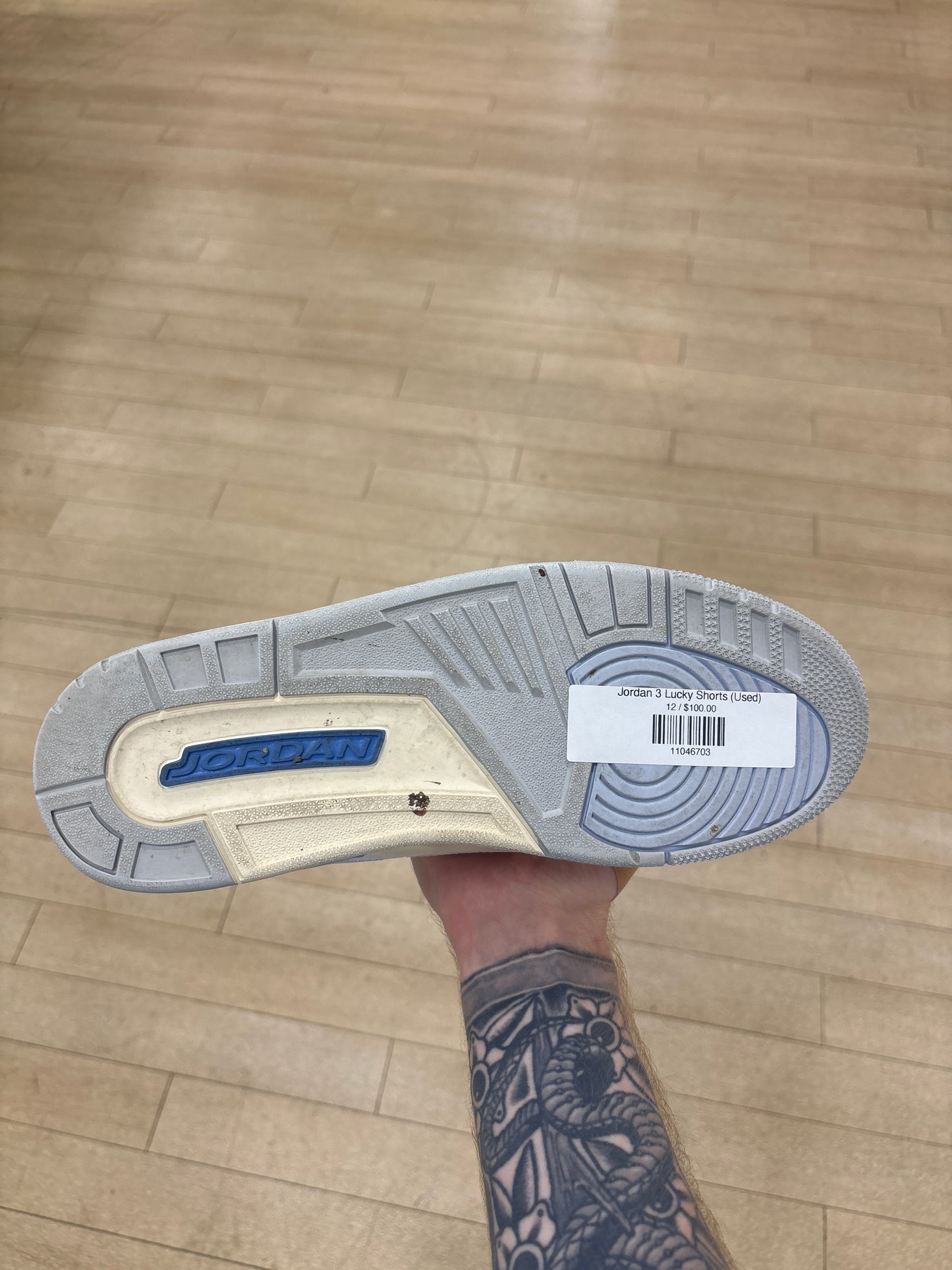 Jordan 3 Lucky Shorts (Used)