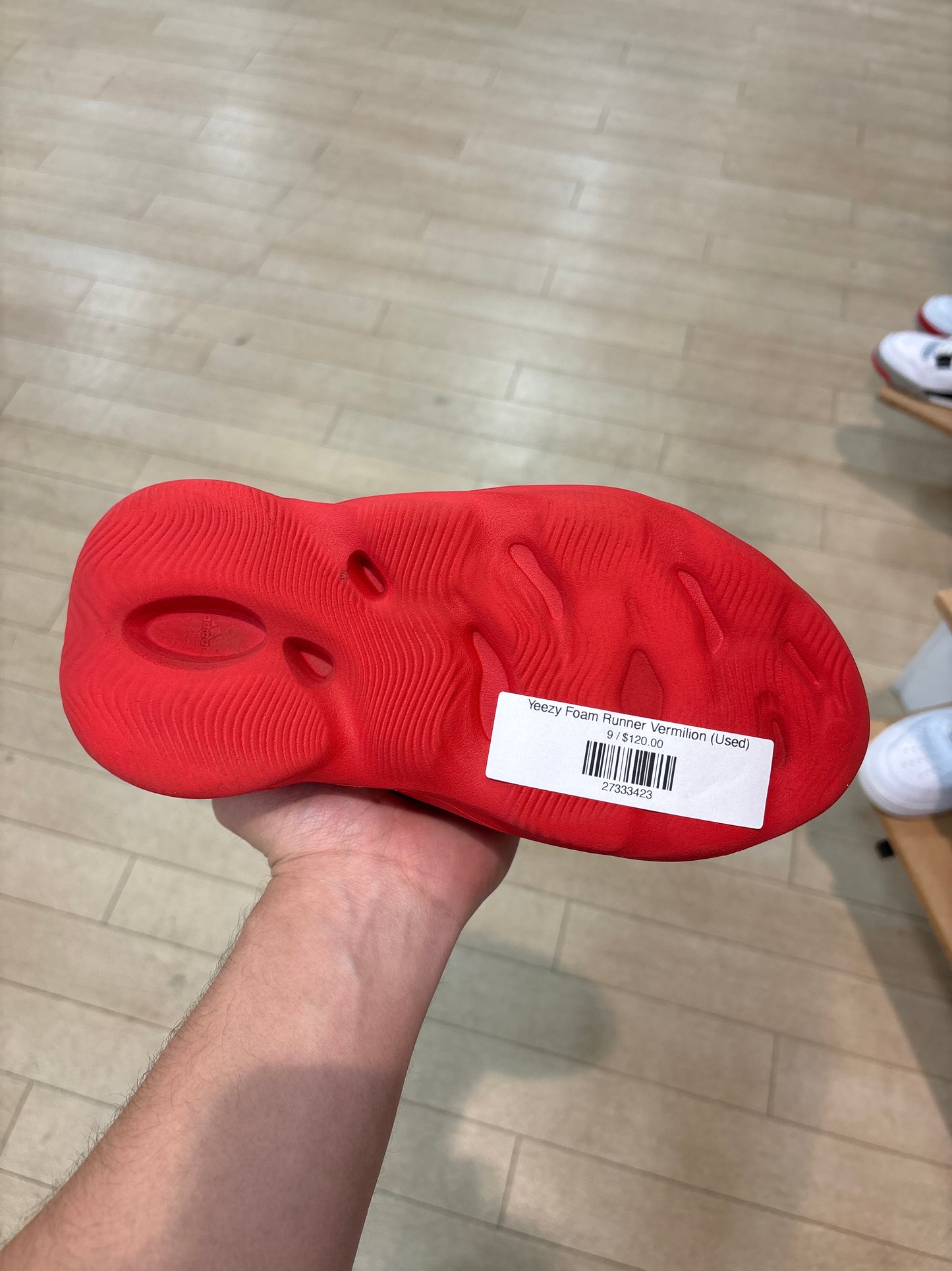 Yeezy Foam Runner Vermilion (Used)
