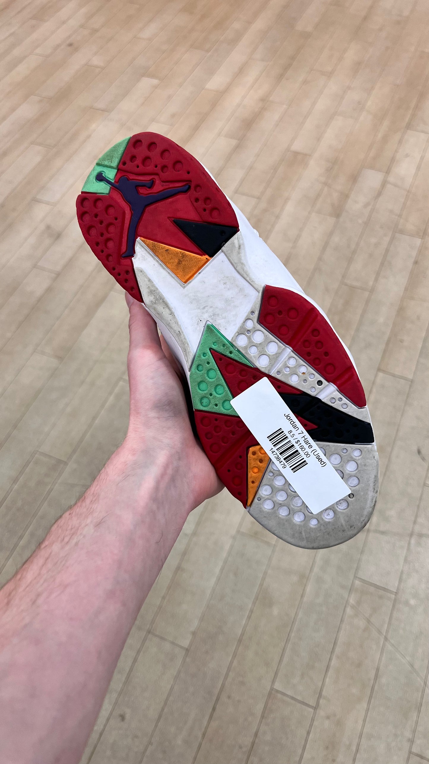 Jordan 7 Hare (Used)