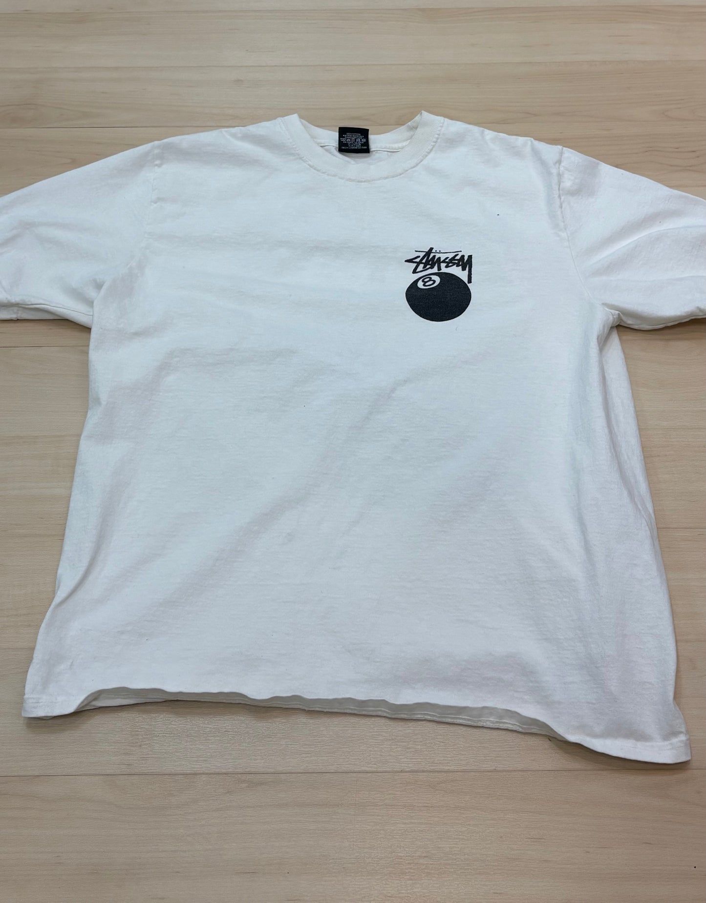Stussy 8 Ball Pigment Dyed Tee Natural (Used)