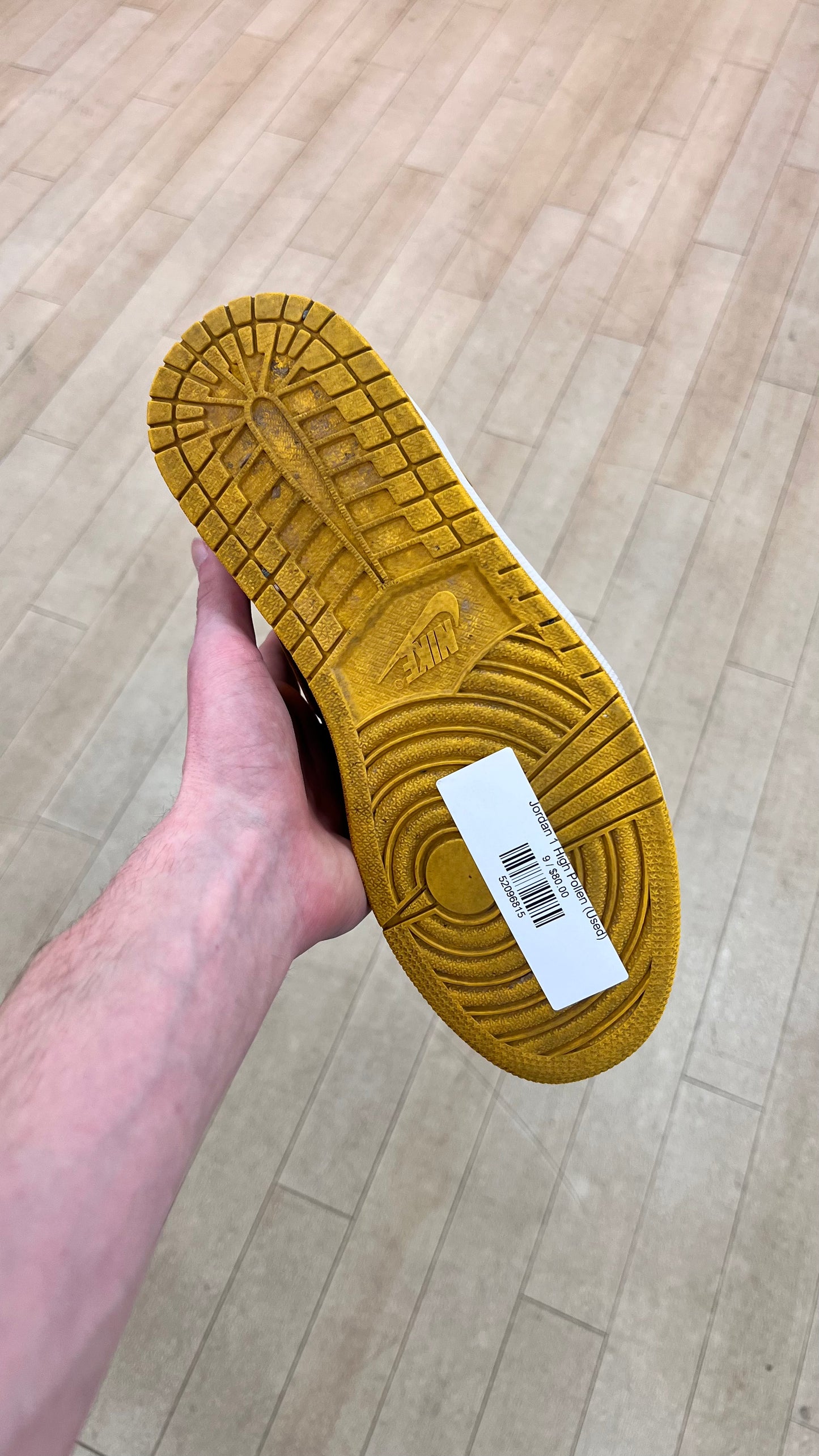 Jordan 1 High Pollen (Used)