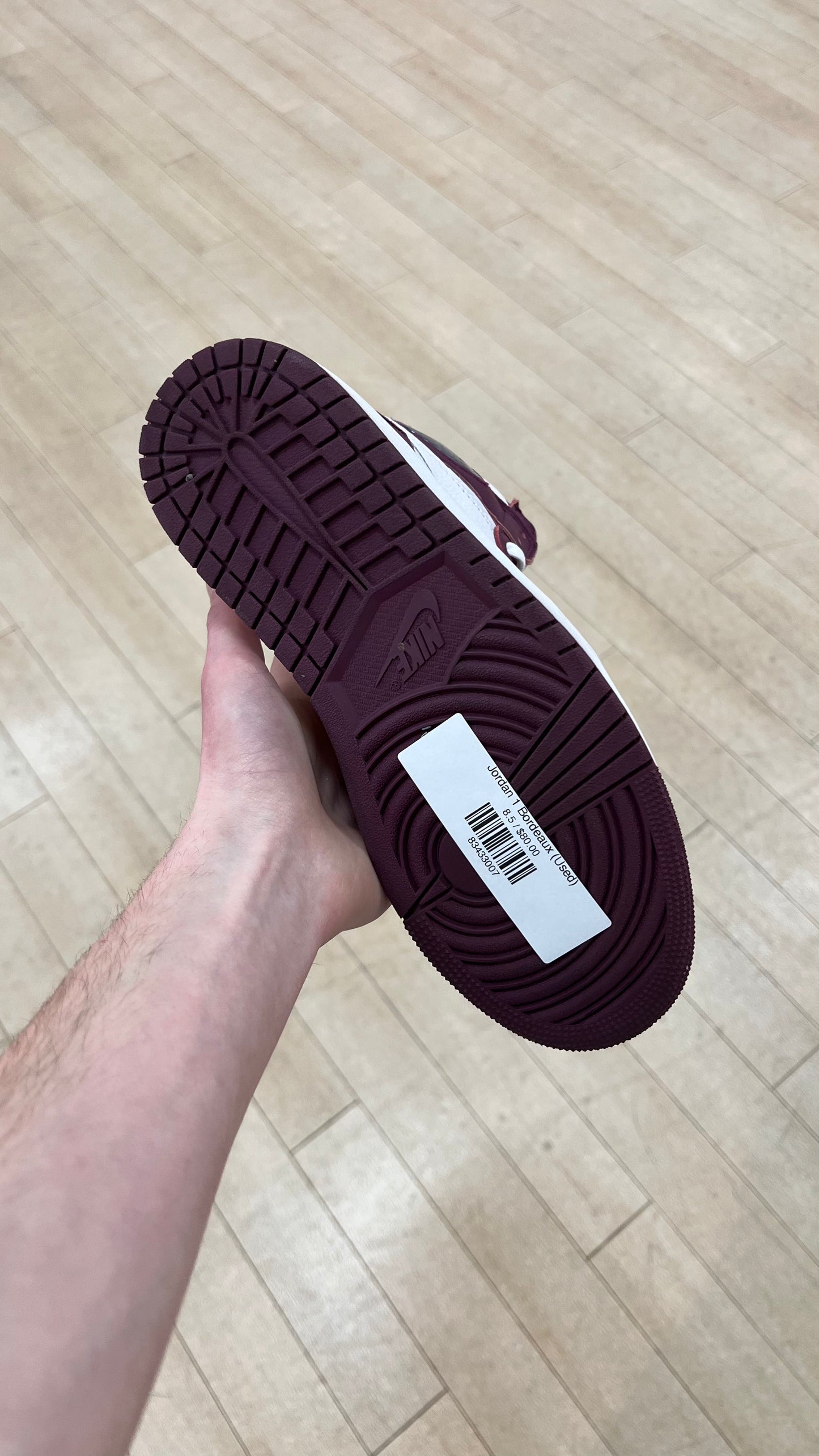 Jordan 1 High Bordeaux (Used)