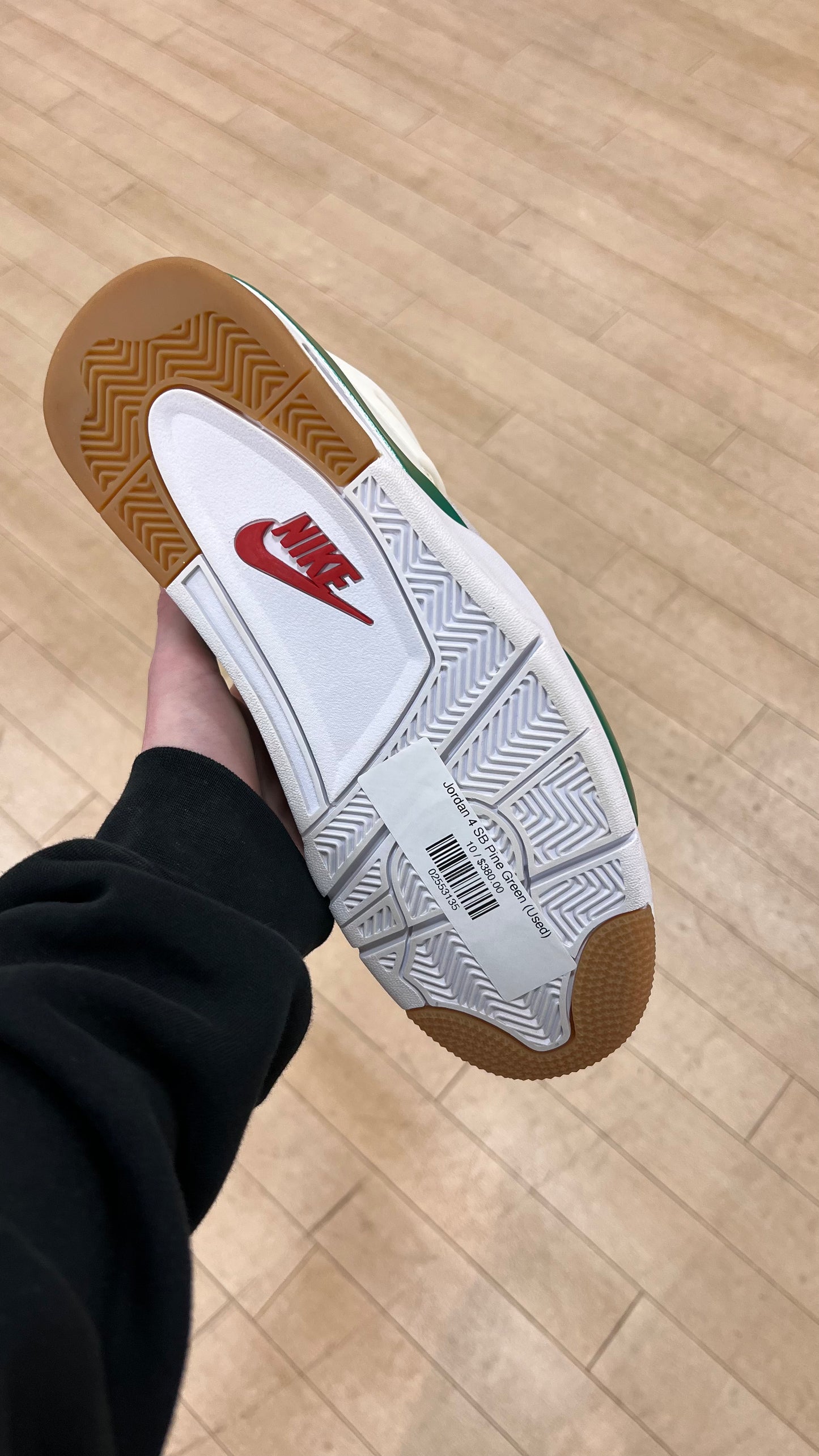 Jordan 4 SB Pine Green (Used)