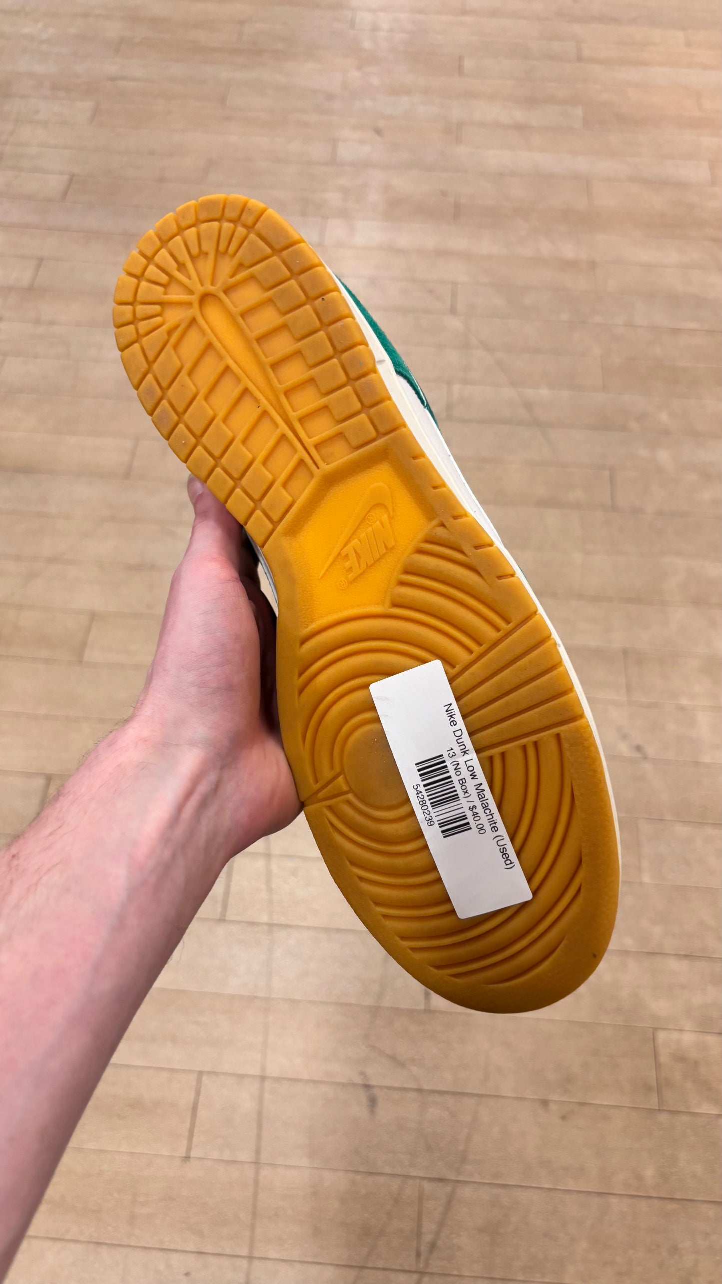 Nike Dunk Low Malachite (Used)